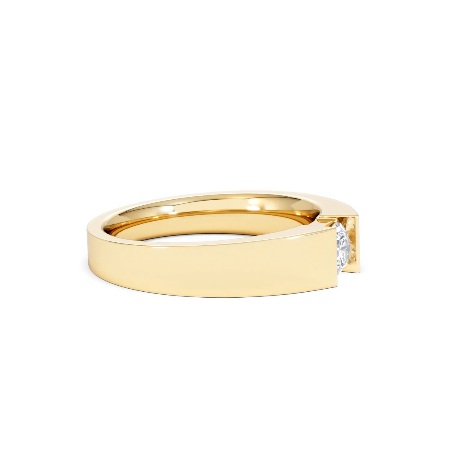 Jessica 0.25ct Round Cut Lab Diamond Solitaire Engagement Ring in 18K Gold Vermeil - Image 23