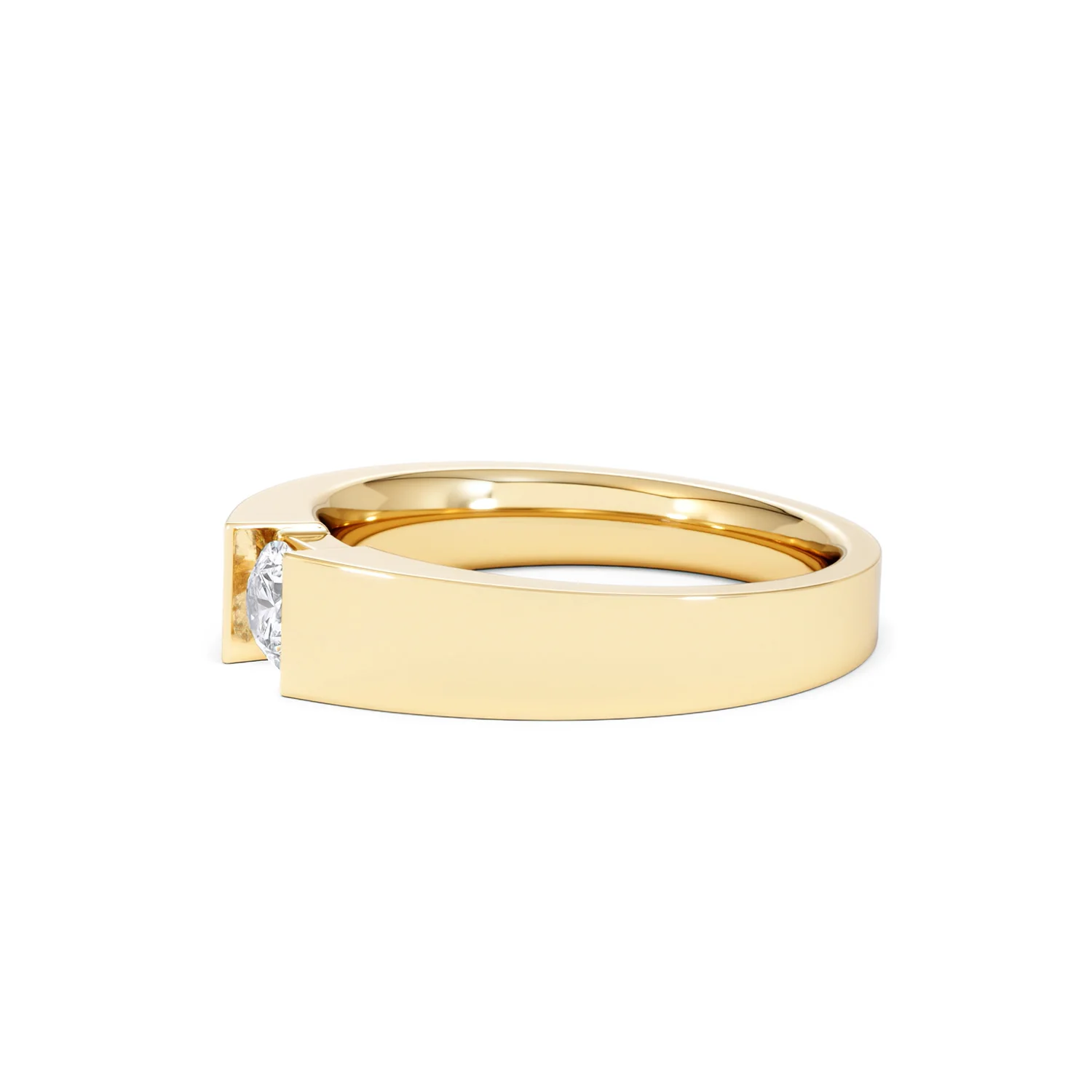 Jessica 0.25ct Round Cut Lab Diamond Solitaire Engagement Ring in 18K Gold Vermeil - Image 75