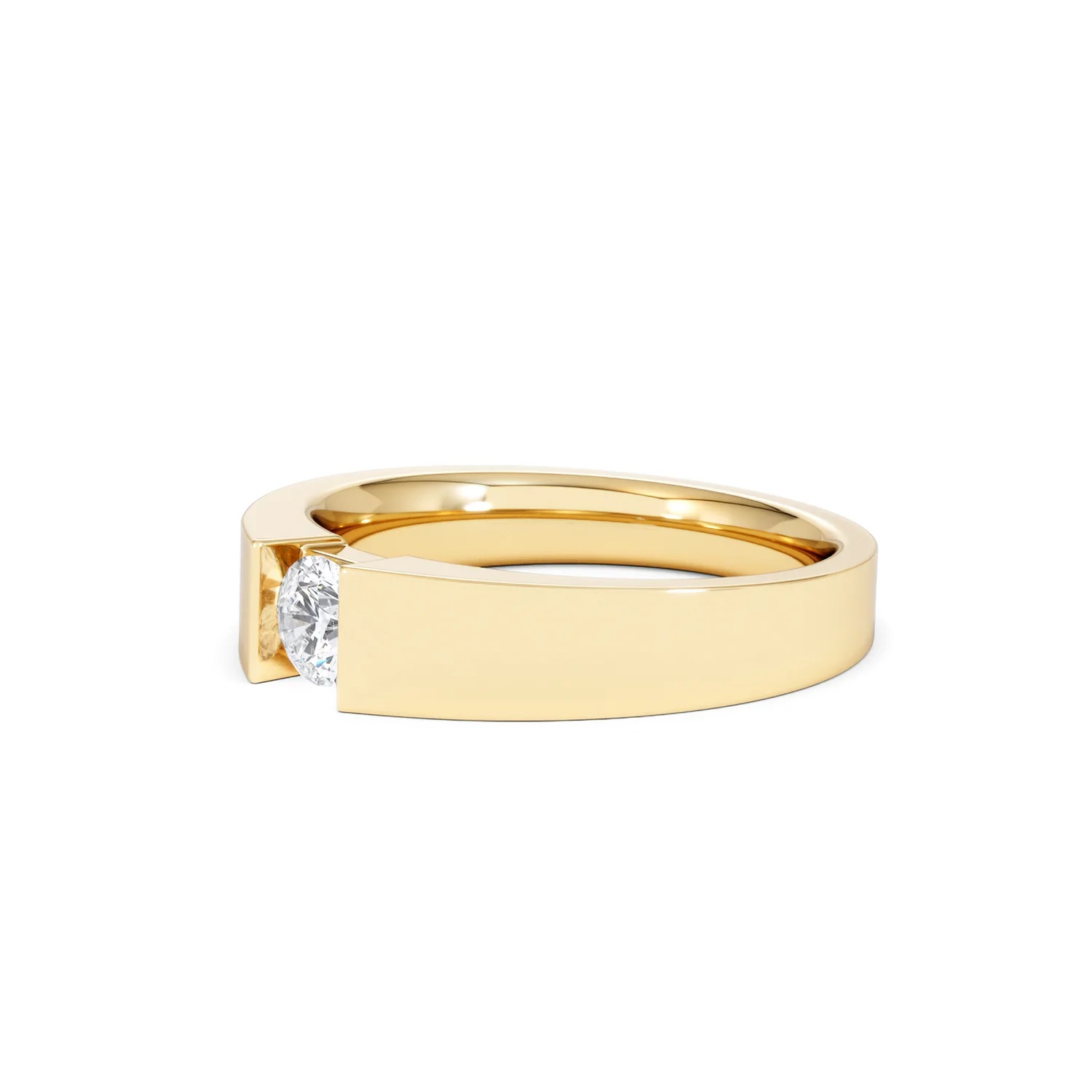 Jessica 0.25ct Round Cut Lab Diamond Solitaire Engagement Ring in 18K Gold Vermeil - Image 78