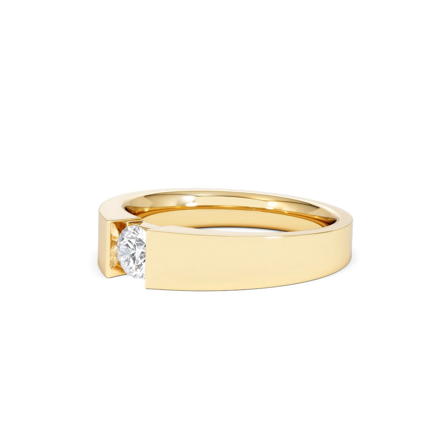 Jessica 0.25ct Round Cut Lab Diamond Solitaire Engagement Ring in 18K Gold Vermeil - Image 79