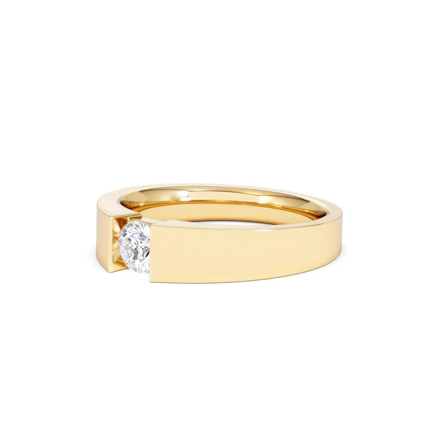 Jessica 0.25ct Round Cut Lab Diamond Solitaire Engagement Ring in 18K Gold Vermeil - Image 80
