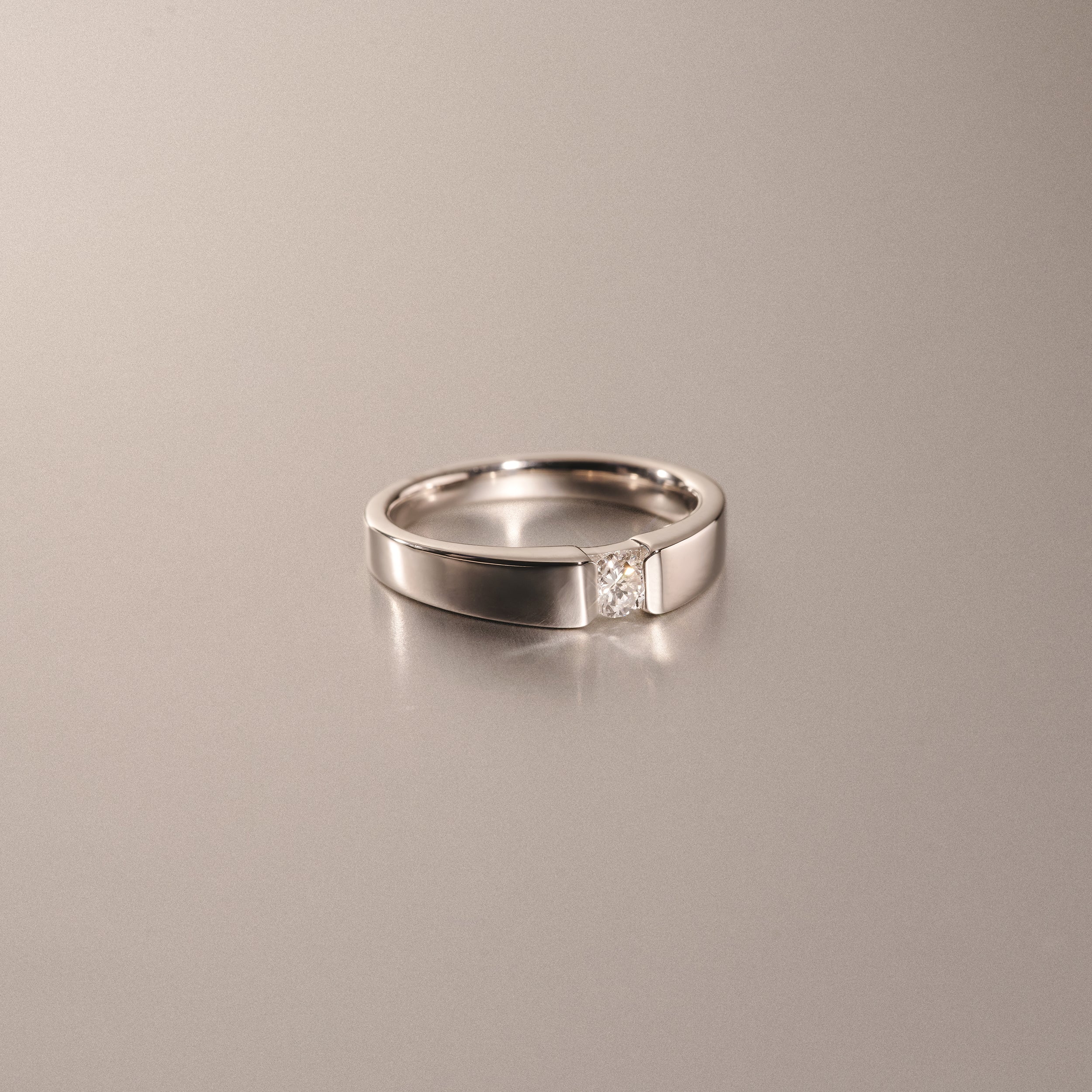 Jessica 0.25ct Round Cut Lab Diamond Solitaire Engagement Ring in Sterling Silver - Image 6