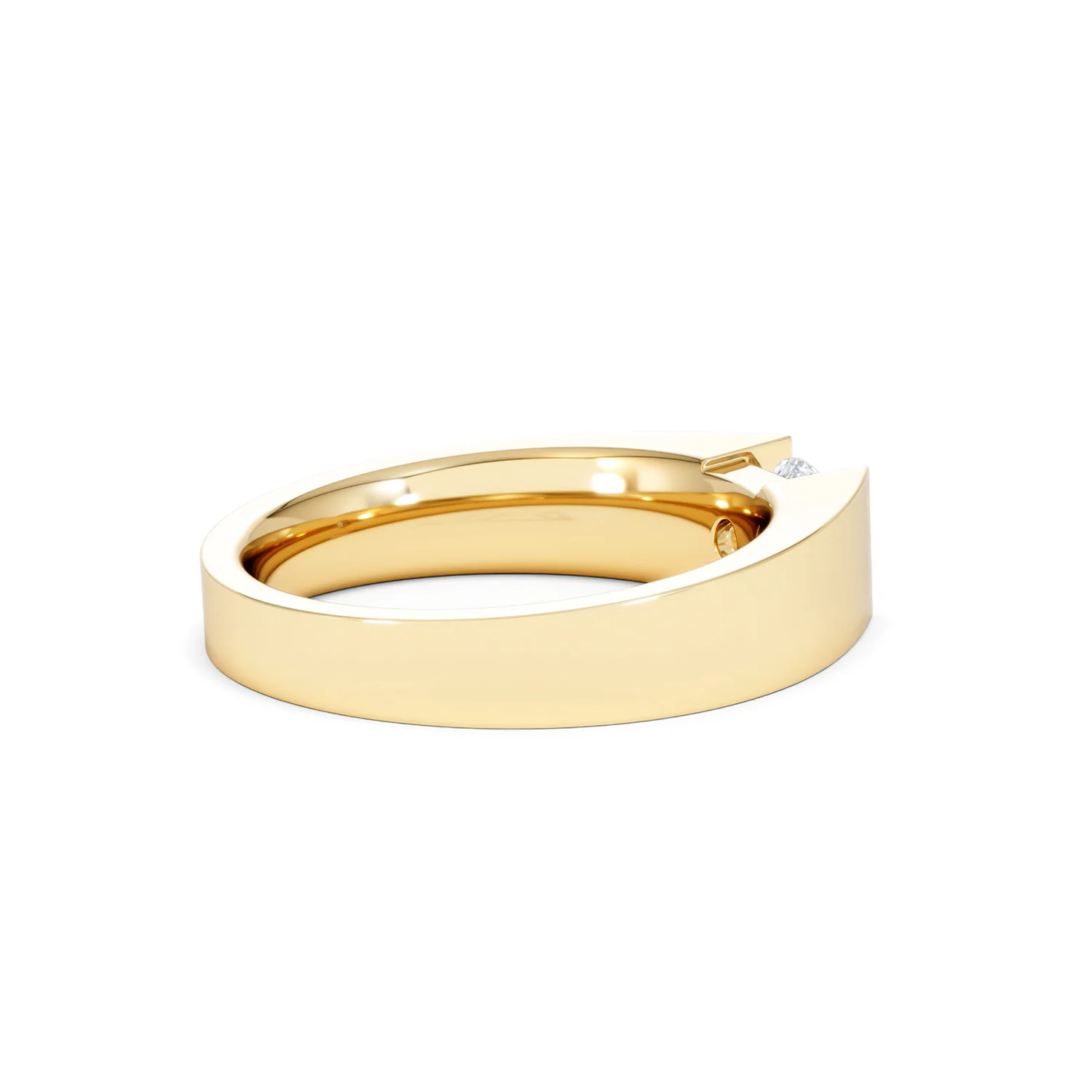 Jessica 0.50ct Round Cut Lab Diamond Solitaire Engagement Ring in 18K Gold Vermeil - Image 35