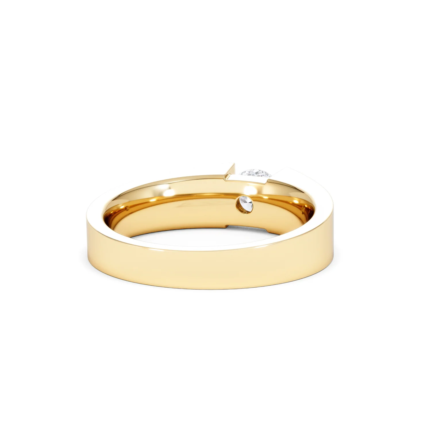 Jessica 0.50ct Round Cut Lab Diamond Solitaire Engagement Ring in 18K Gold Vermeil - Image 44