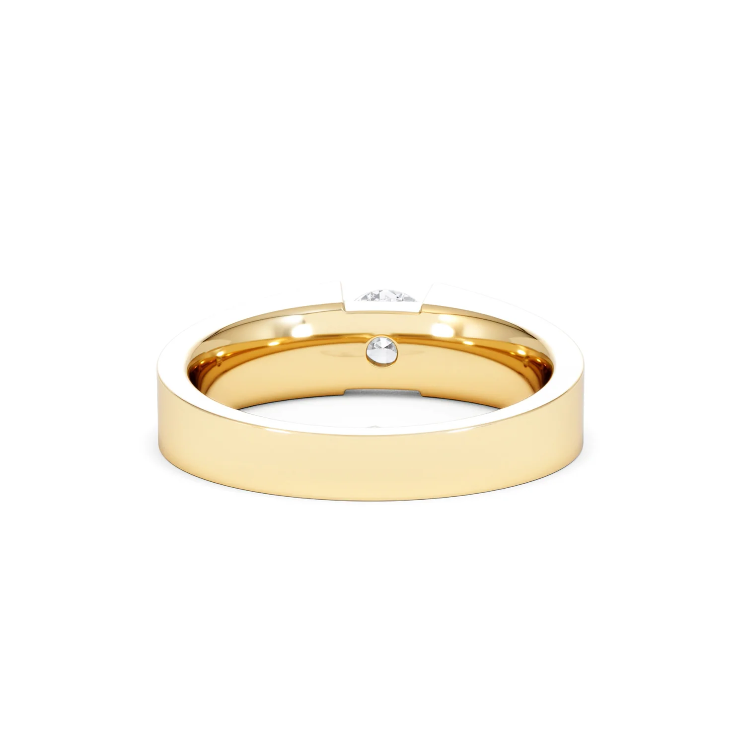 Jessica 0.50ct Round Cut Lab Diamond Solitaire Engagement Ring in 18K Gold Vermeil - Image 48