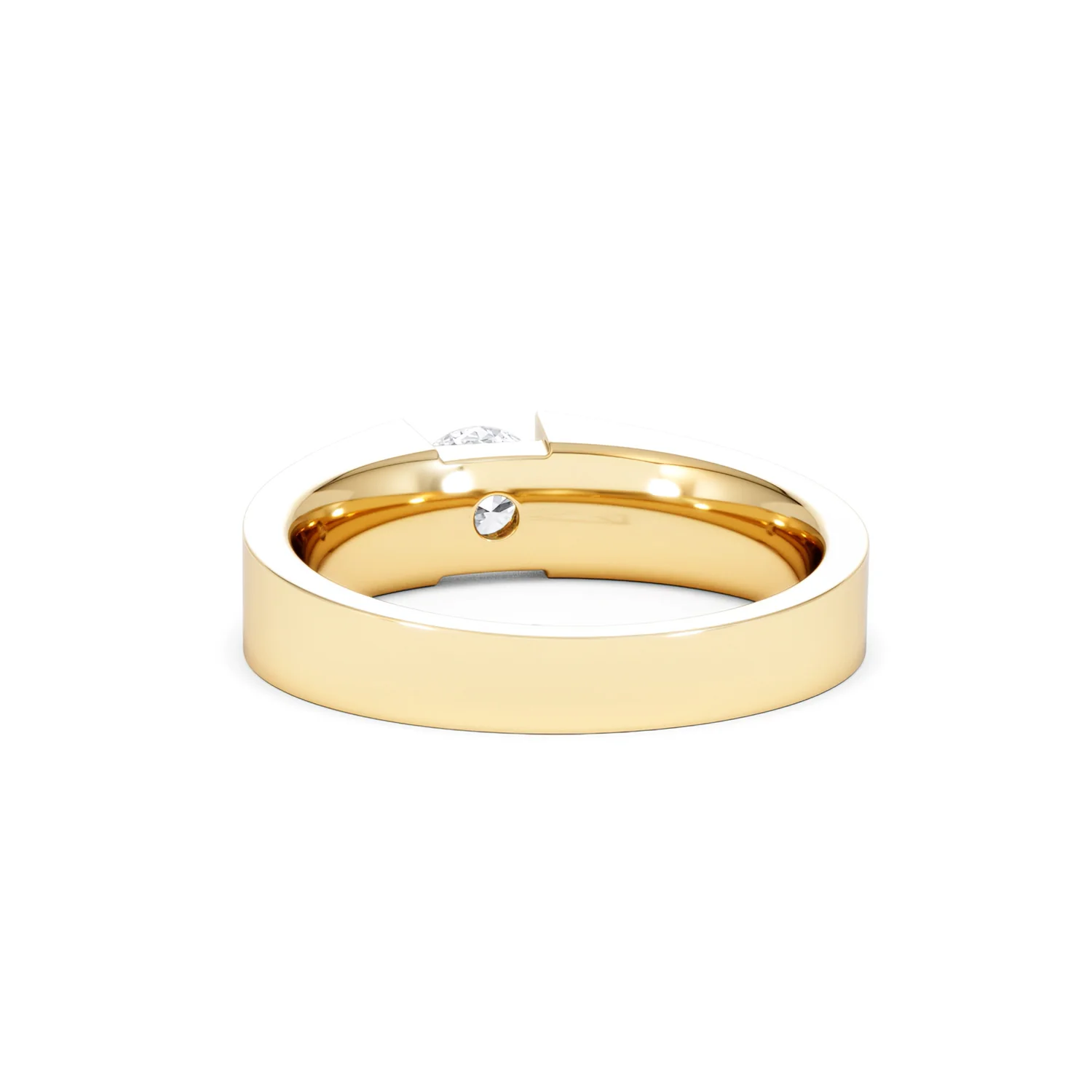 Jessica 0.50ct Round Cut Lab Diamond Solitaire Engagement Ring in 18K Gold Vermeil - Image 52