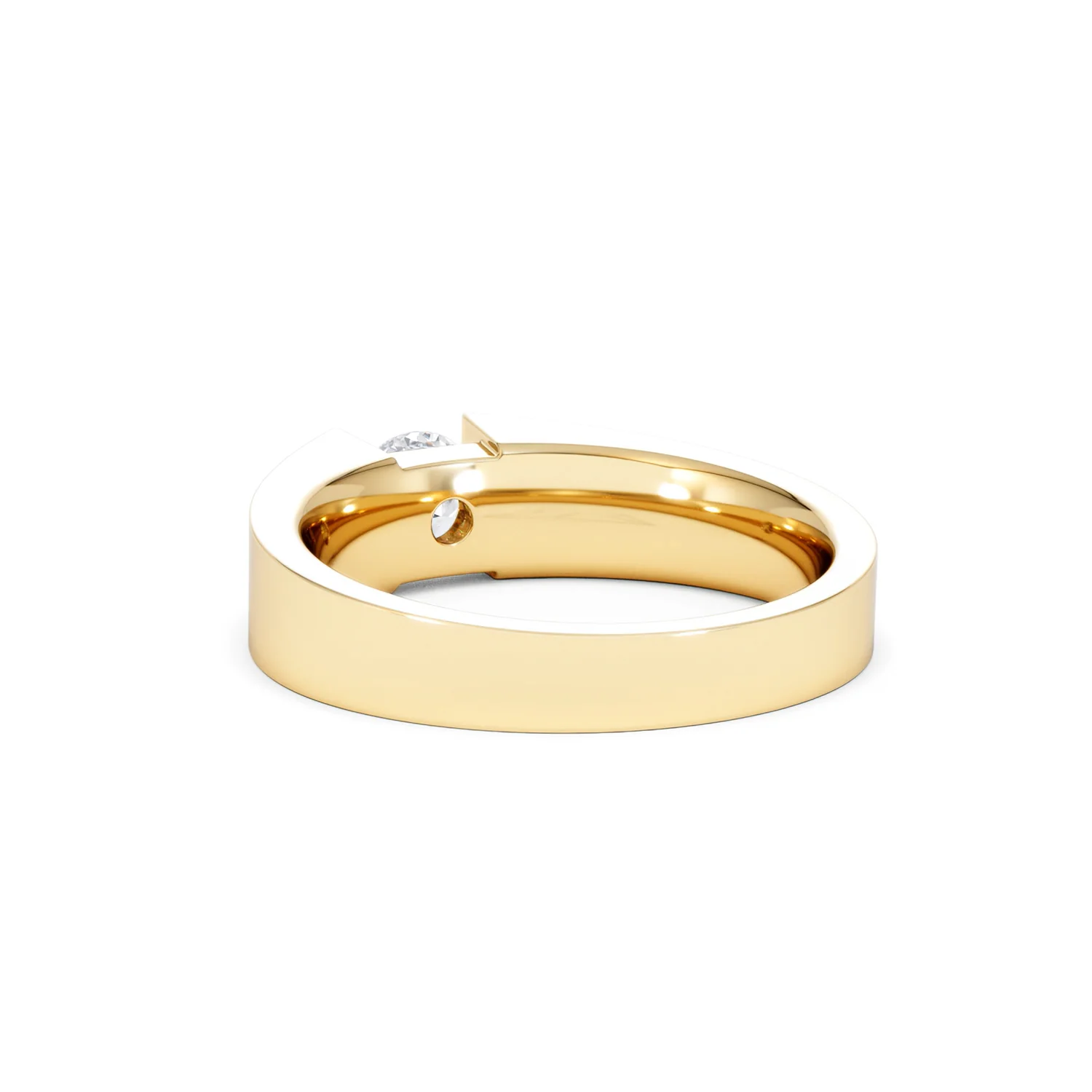 Jessica 0.50ct Round Cut Lab Diamond Solitaire Engagement Ring in 18K Gold Vermeil - Image 55