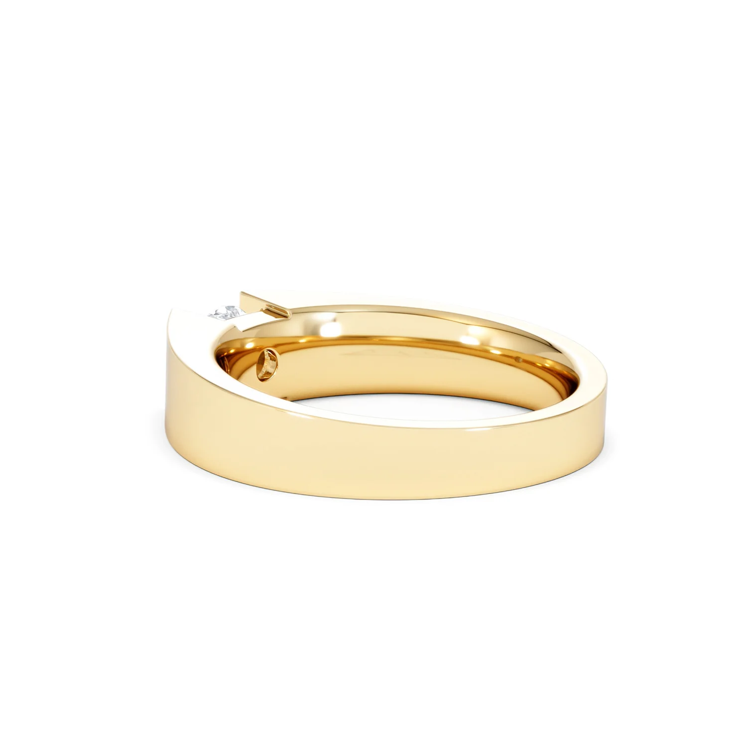 Jessica 0.50ct Round Cut Lab Diamond Solitaire Engagement Ring in 18K Gold Vermeil - Image 60