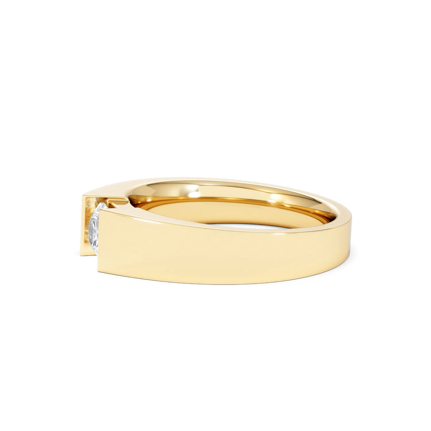 Jessica 0.50ct Round Cut Lab Diamond Solitaire Engagement Ring in 18K Gold Vermeil - Image 73
