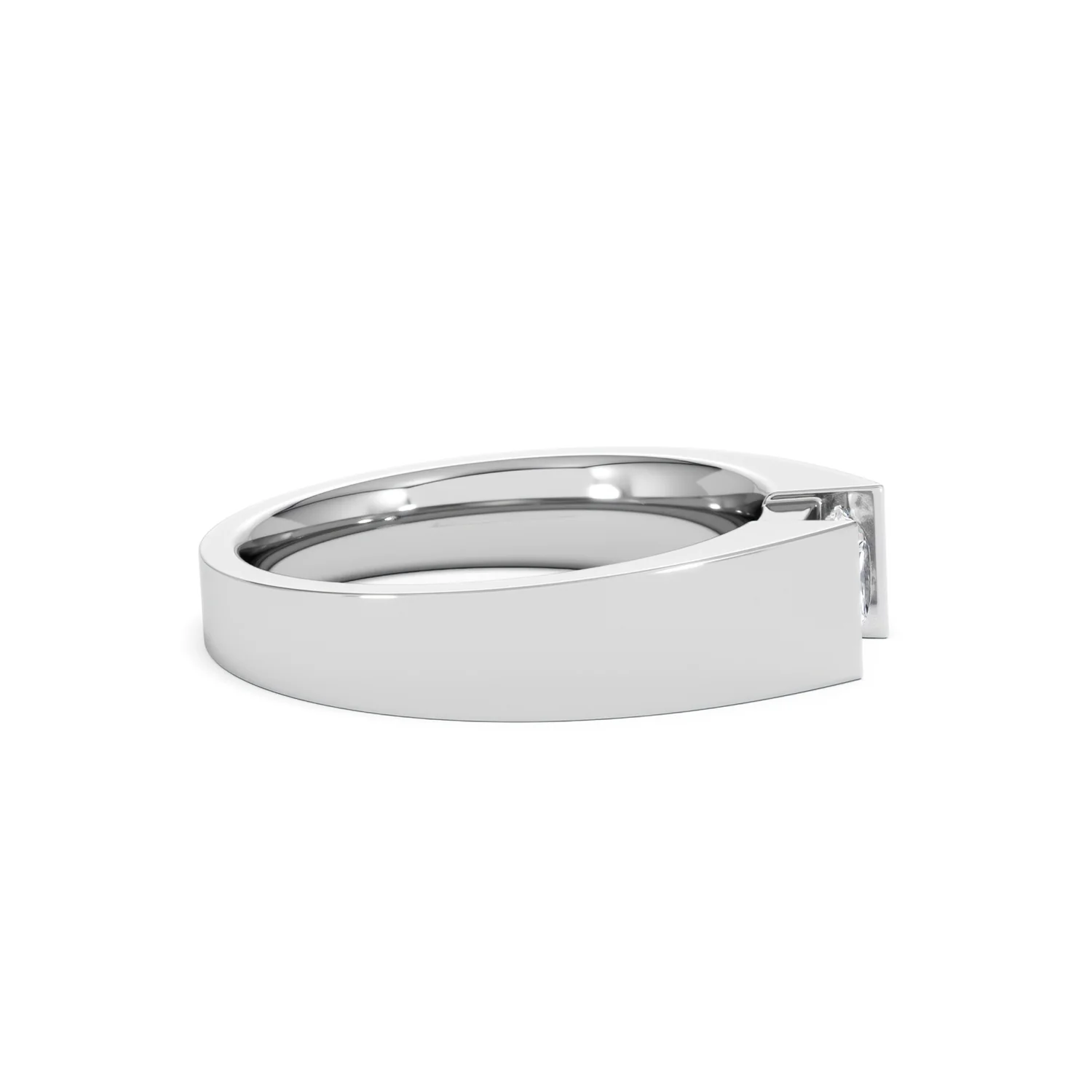 Jessica 0.50ct Round Cut Lab Diamond Solitaire Engagement Ring in 9K White Gold - Image 26