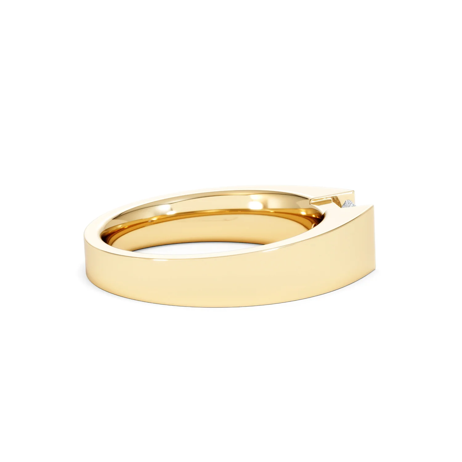Jessica 0.50ct Round Cut Lab Diamond Solitaire Engagement Ring in 9K Yellow Gold - Image 32