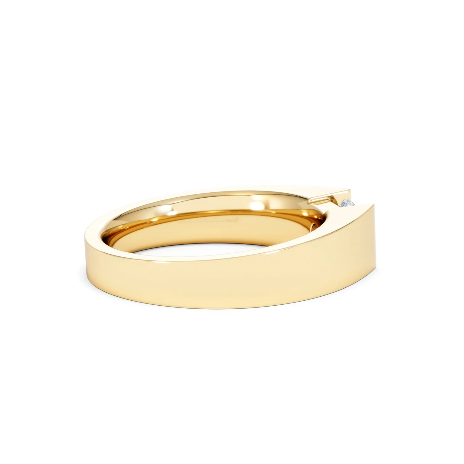 Jessica 0.50ct Round Cut Lab Diamond Solitaire Engagement Ring in 9K Yellow Gold - Image 33