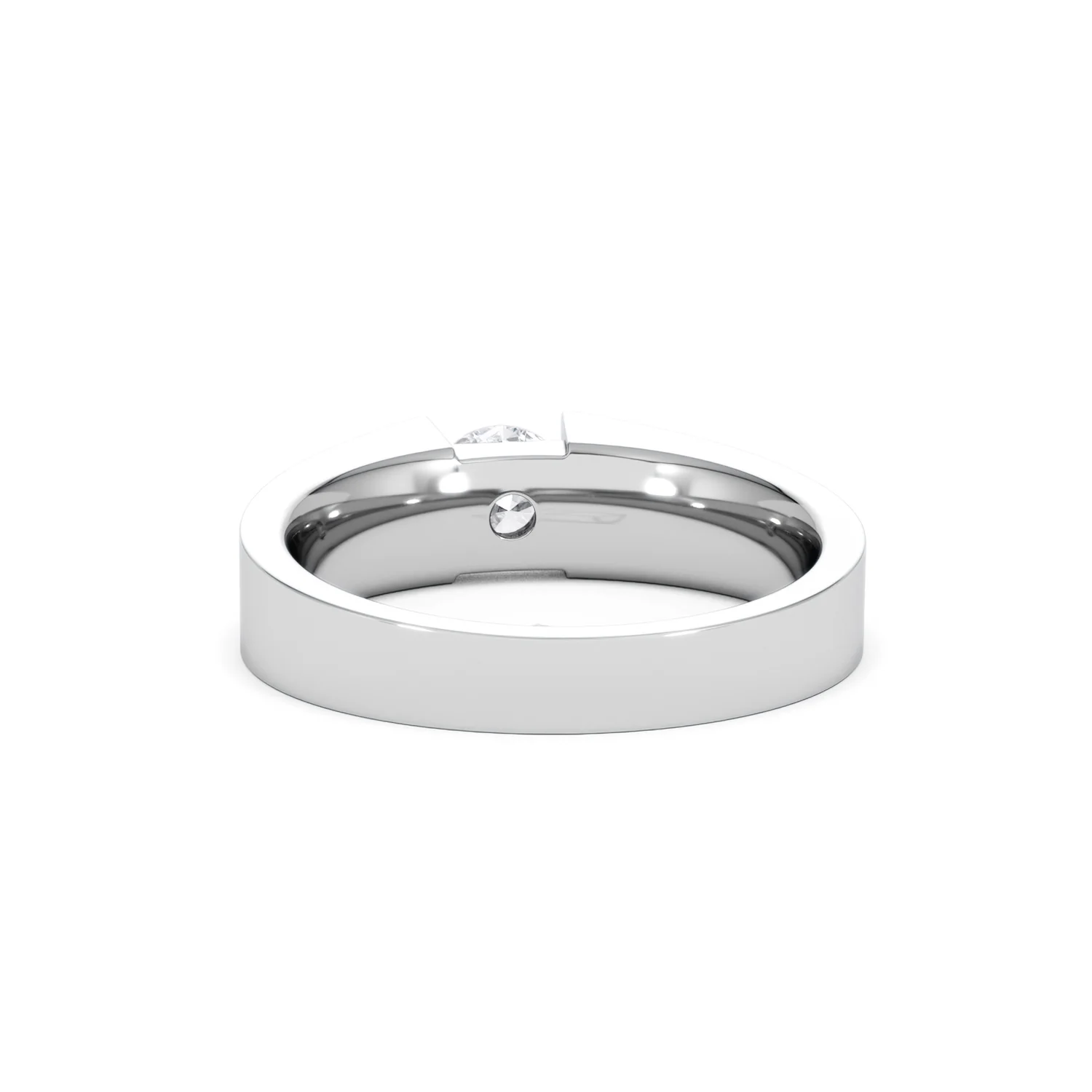 Jessica 0.50ct Round Cut Lab Diamond Solitaire Engagement Ring in Sterling Silver - Image 50