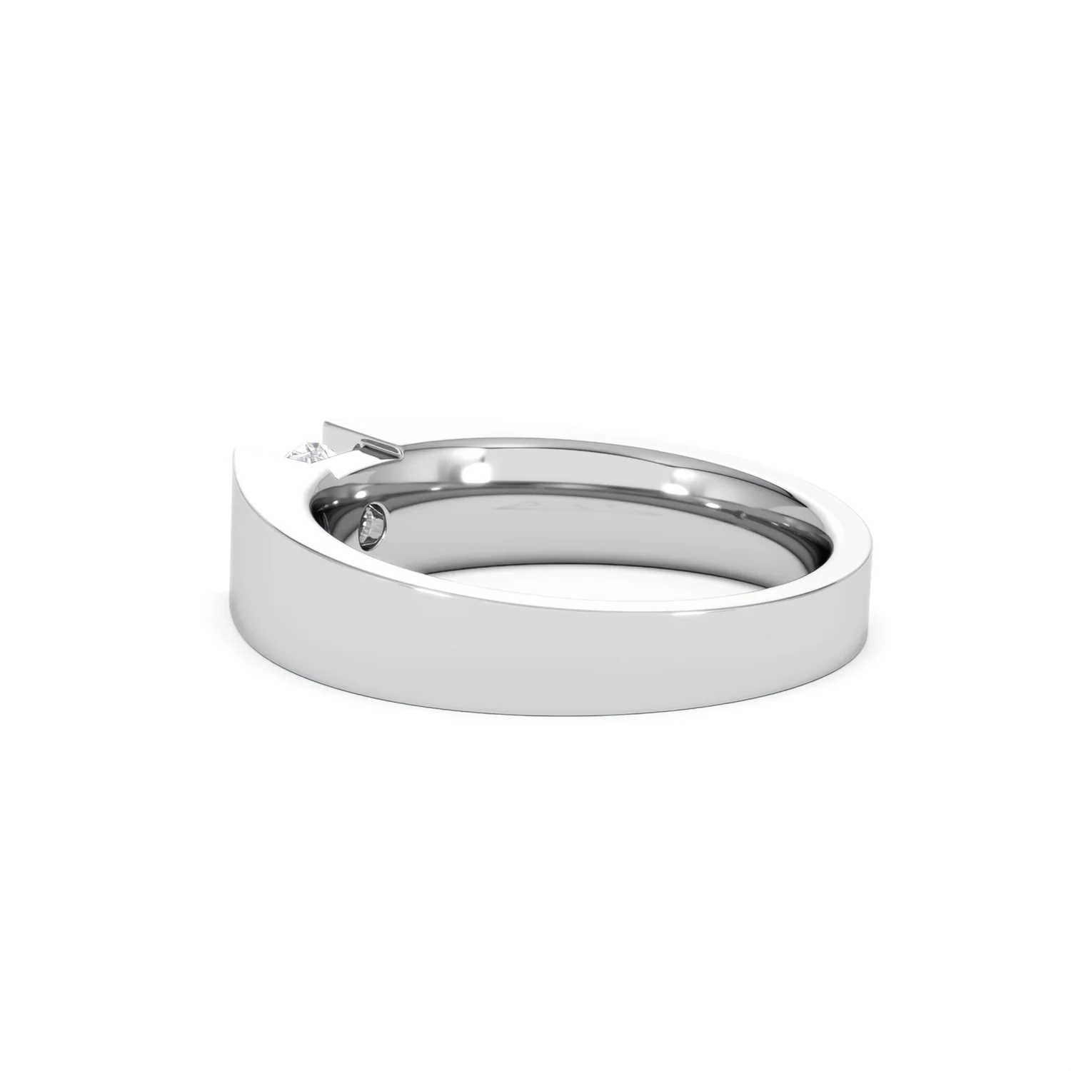 Jessica 0.50ct Round Cut Lab Diamond Solitaire Engagement Ring in Sterling Silver - Image 60