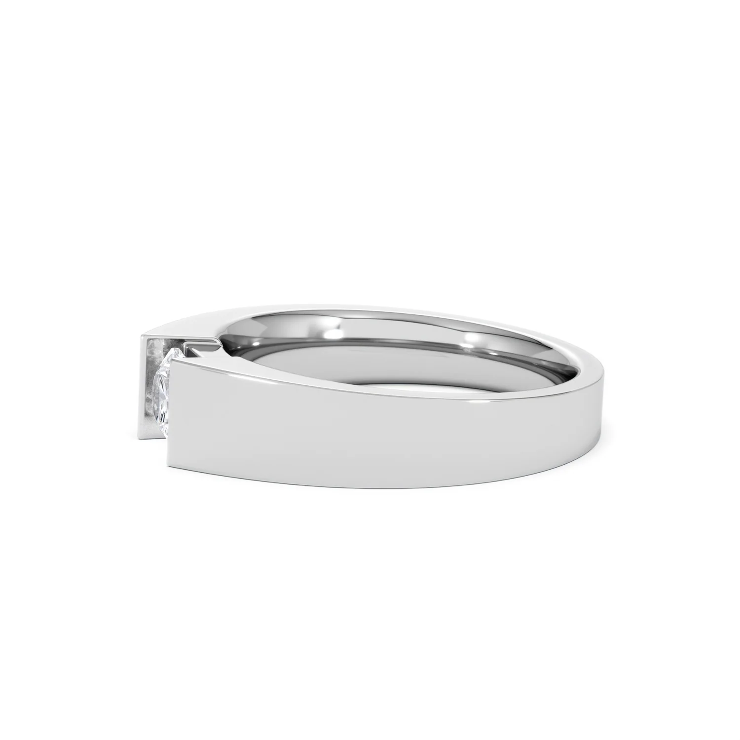 Jessica 0.50ct Round Cut Lab Diamond Solitaire Engagement Ring in Sterling Silver - Image 72