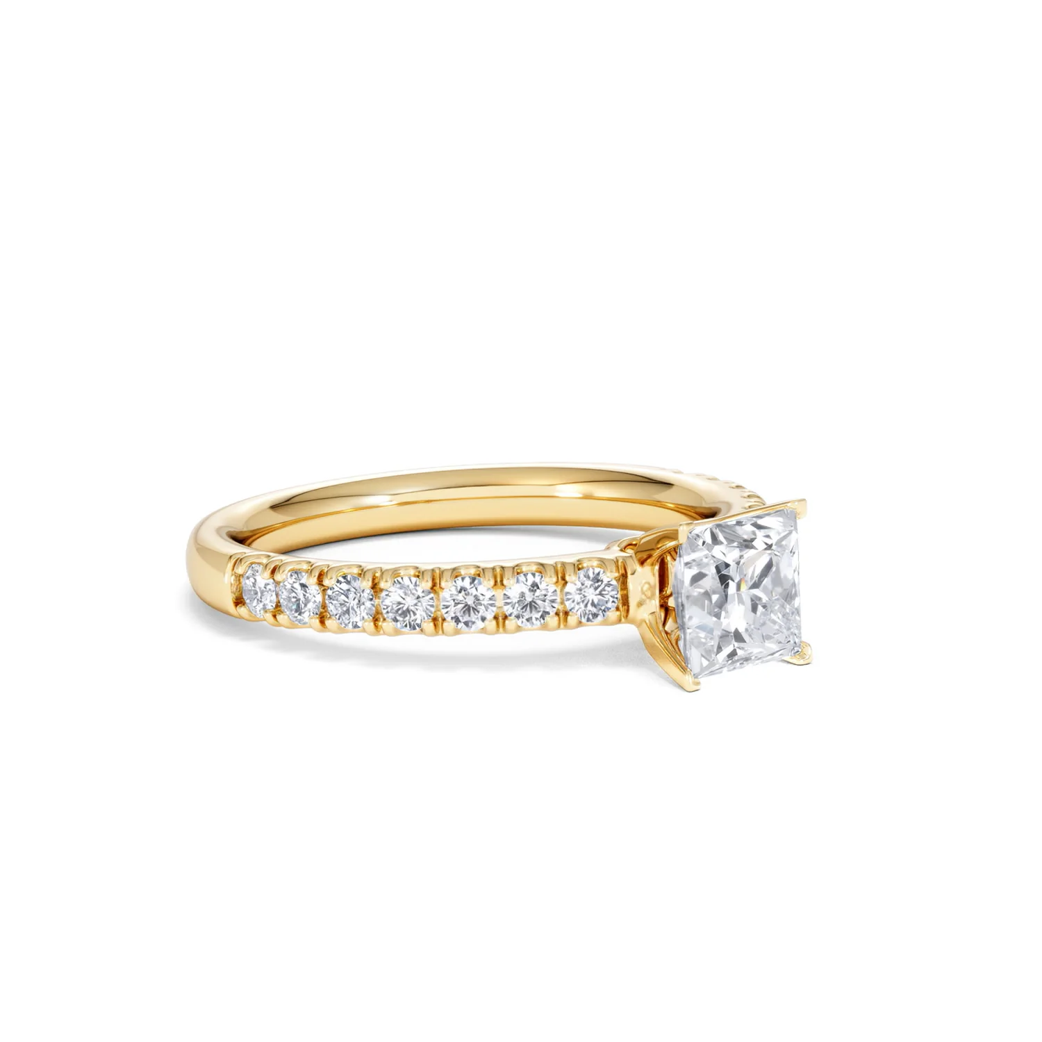 Katerina GIA Princess Diamond Engagement Ring 18K Gold 1.15ct G/SI2 - Image 17