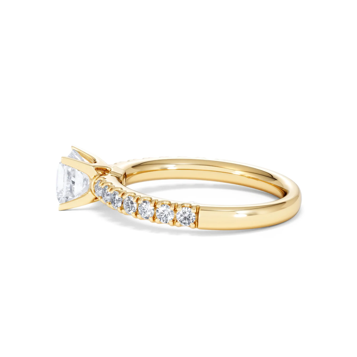 Katerina GIA Princess Diamond Engagement Ring 18K Gold 1.15ct G/SI2 - Image 66