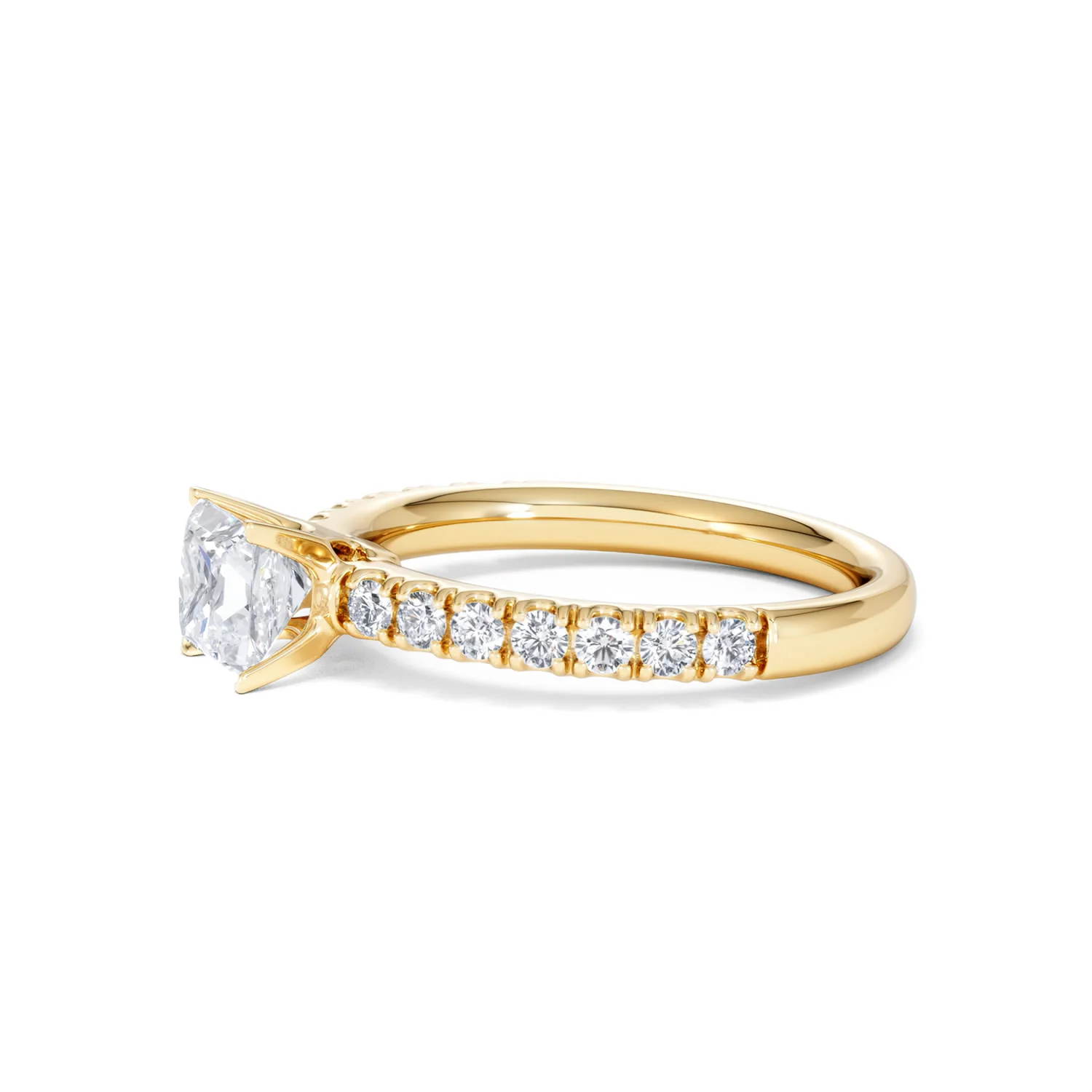 Katerina GIA Princess Diamond Engagement Ring 18K Gold 1.15ct G/SI2 - Image 73
