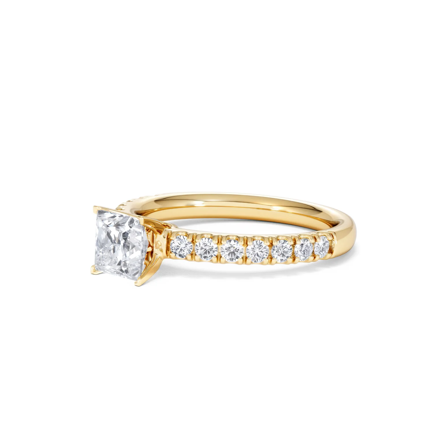 Katerina GIA Princess Diamond Engagement Ring 18K Gold 1.15ct G/SI2 - Image 78