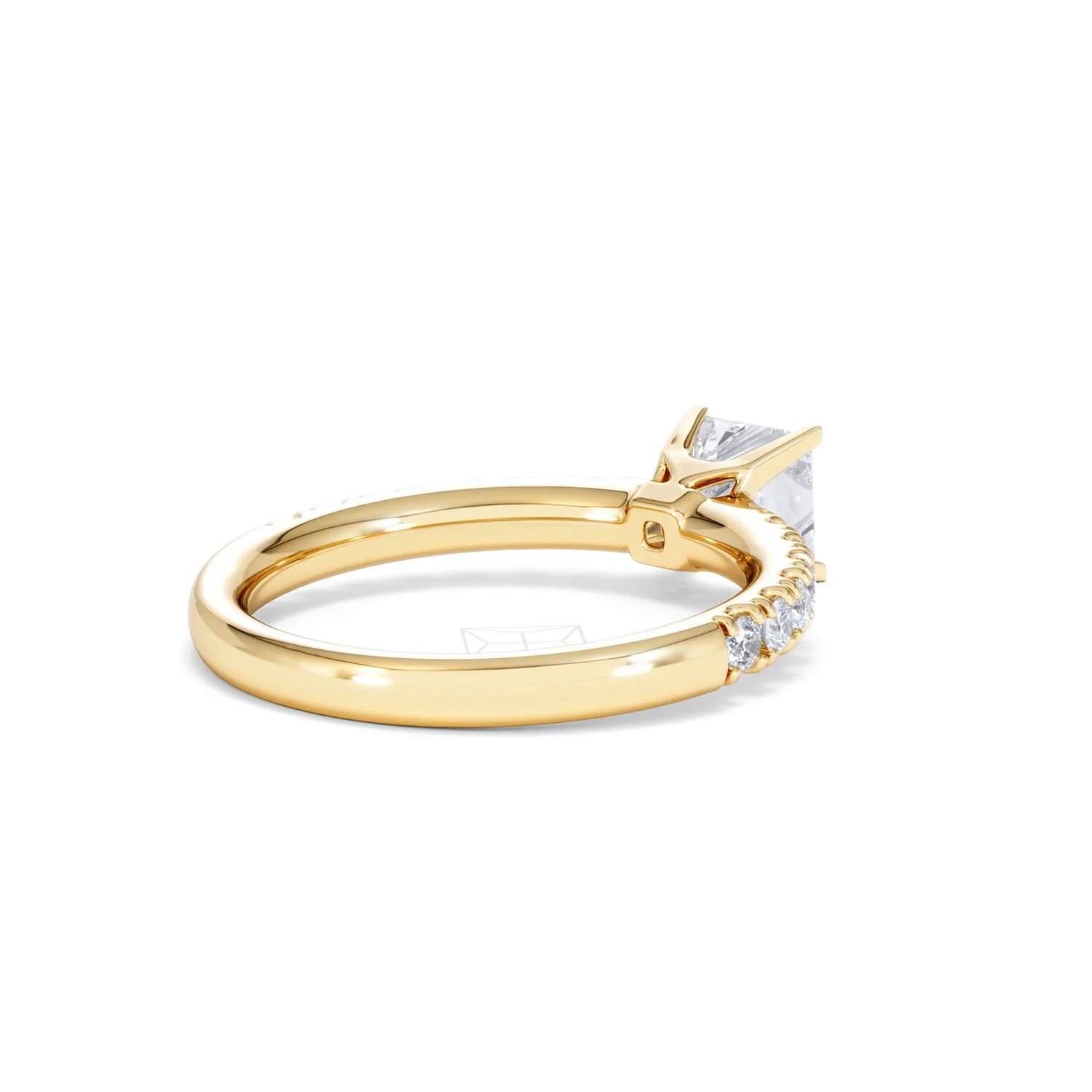 Katerina GIA Princess Diamond Engagement Ring 18K Gold 1.15ct G/VS1 - Image 37