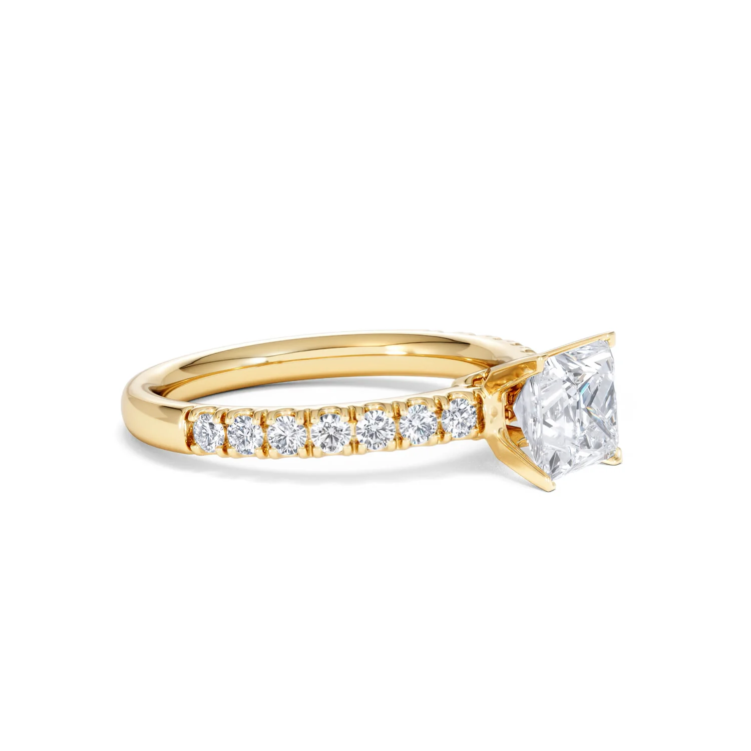 Katerina GIA Princess Diamond Engagement Ring 18K Gold 1.55ct G/SI2 - Image 20