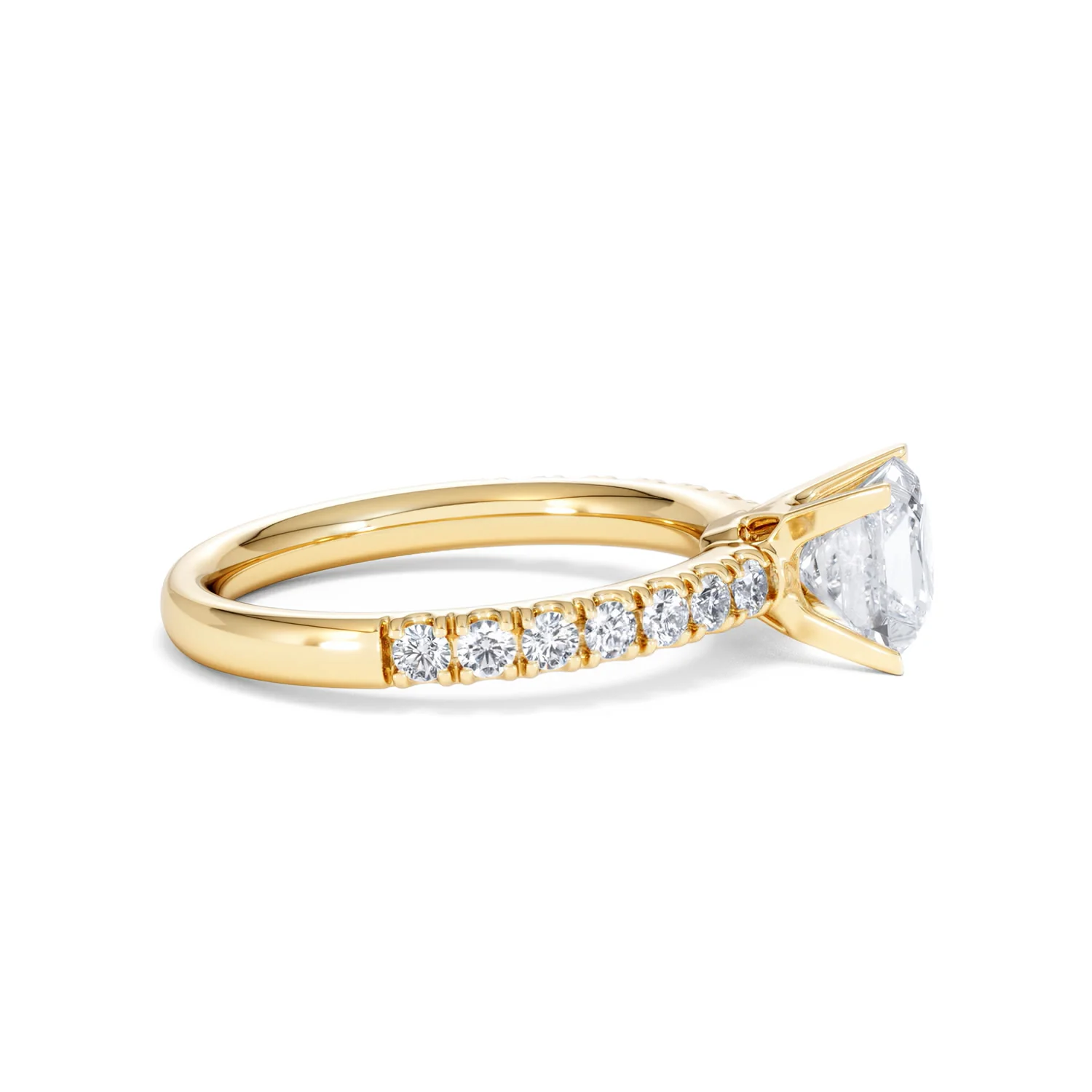 Katerina GIA Princess Diamond Engagement Ring 18K Gold 1.55ct G/SI2 - Image 26