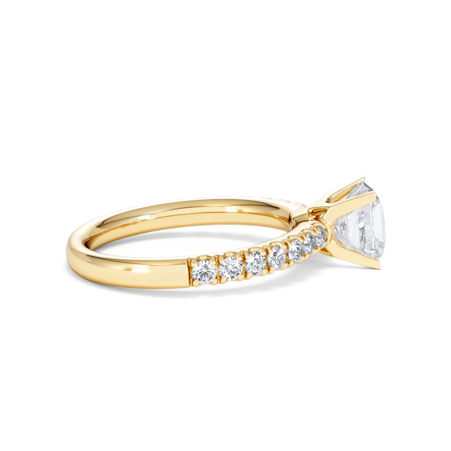 Katerina GIA Princess Diamond Engagement Ring 18K Gold 1.55ct G/SI2 - Image 29