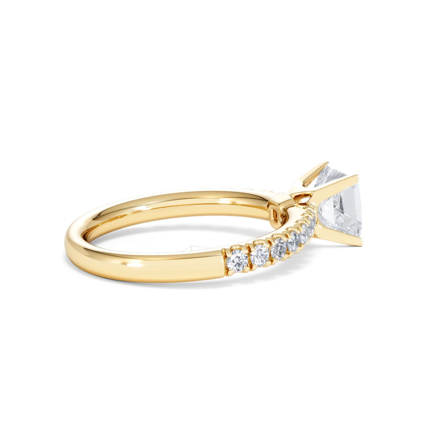 Katerina GIA Princess Diamond Engagement Ring 18K Gold 1.55ct G/SI2 - Image 33