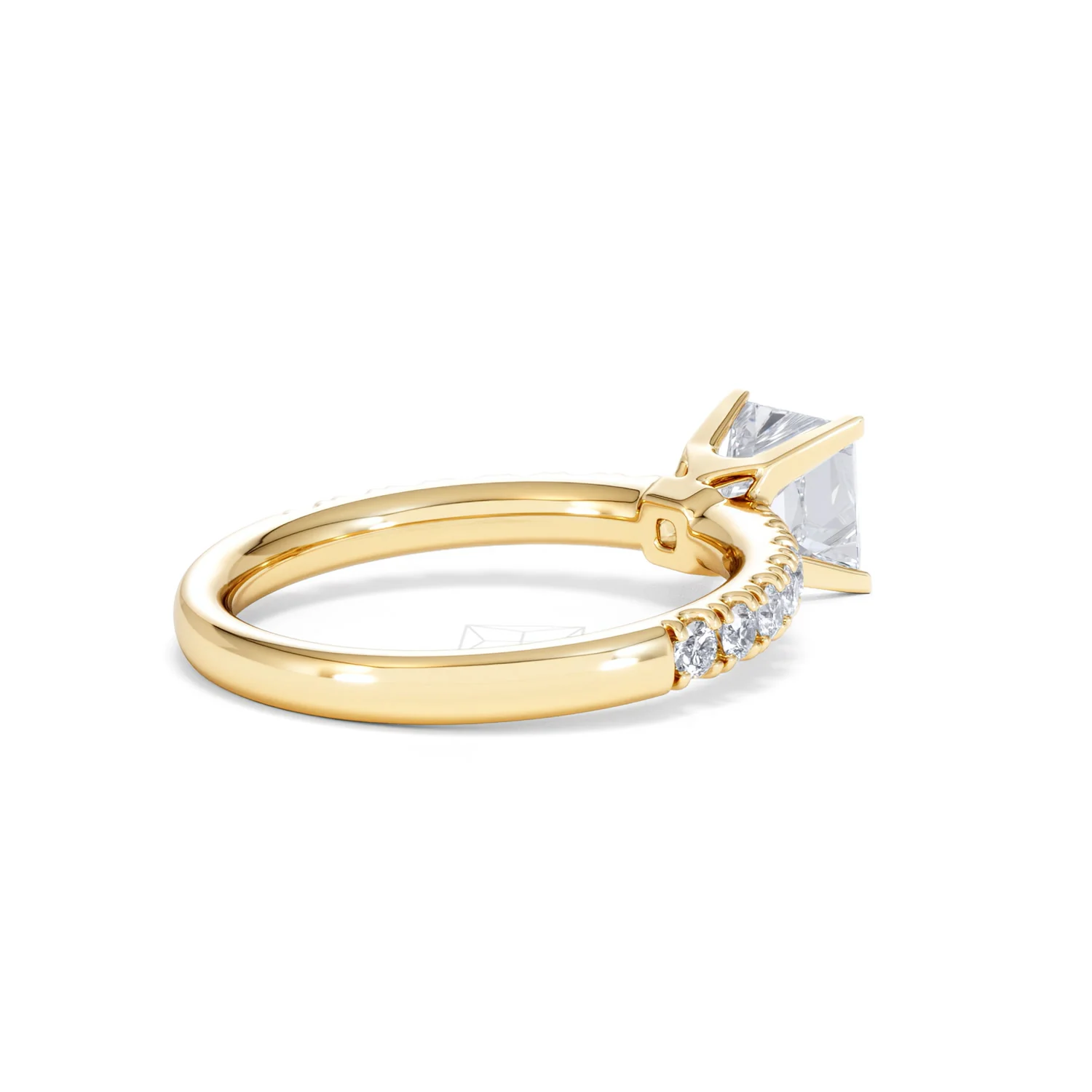 Katerina GIA Princess Diamond Engagement Ring 18K Gold 1.55ct G/SI2 - Image 37