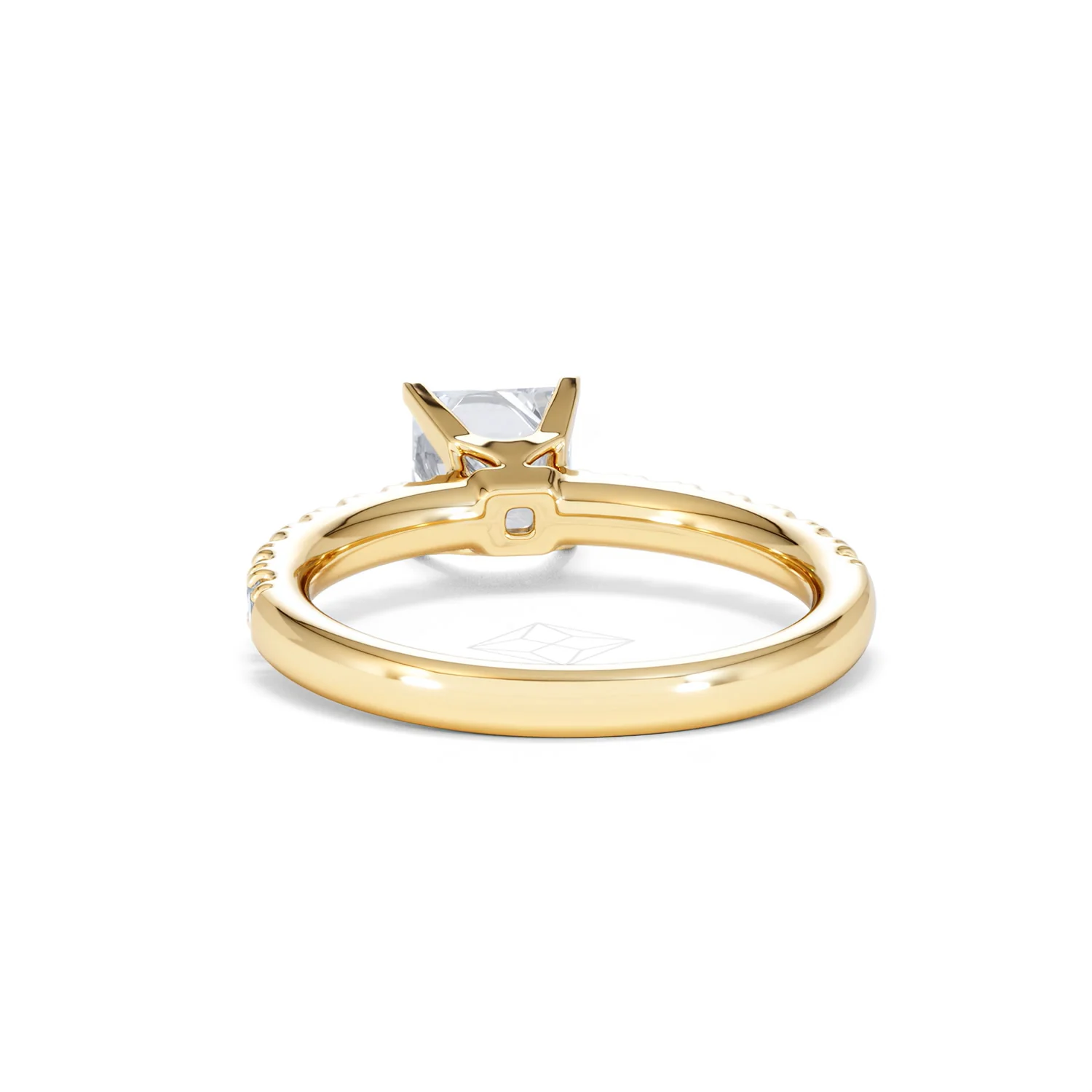Katerina GIA Princess Diamond Engagement Ring 18K Gold 1.55ct G/SI2 - Image 50