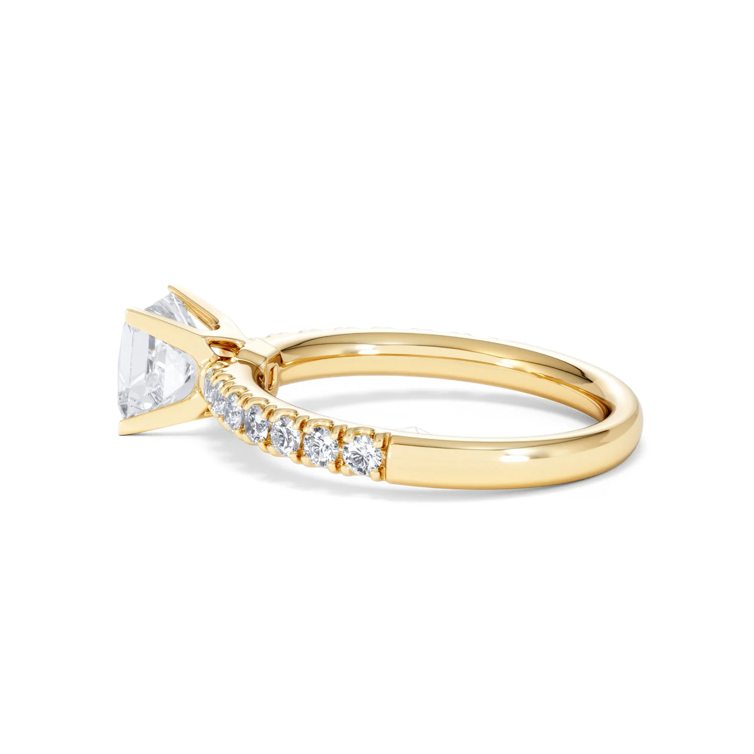 Katerina GIA Princess Diamond Engagement Ring 18K Gold 1.55ct G/SI2 - Image 64