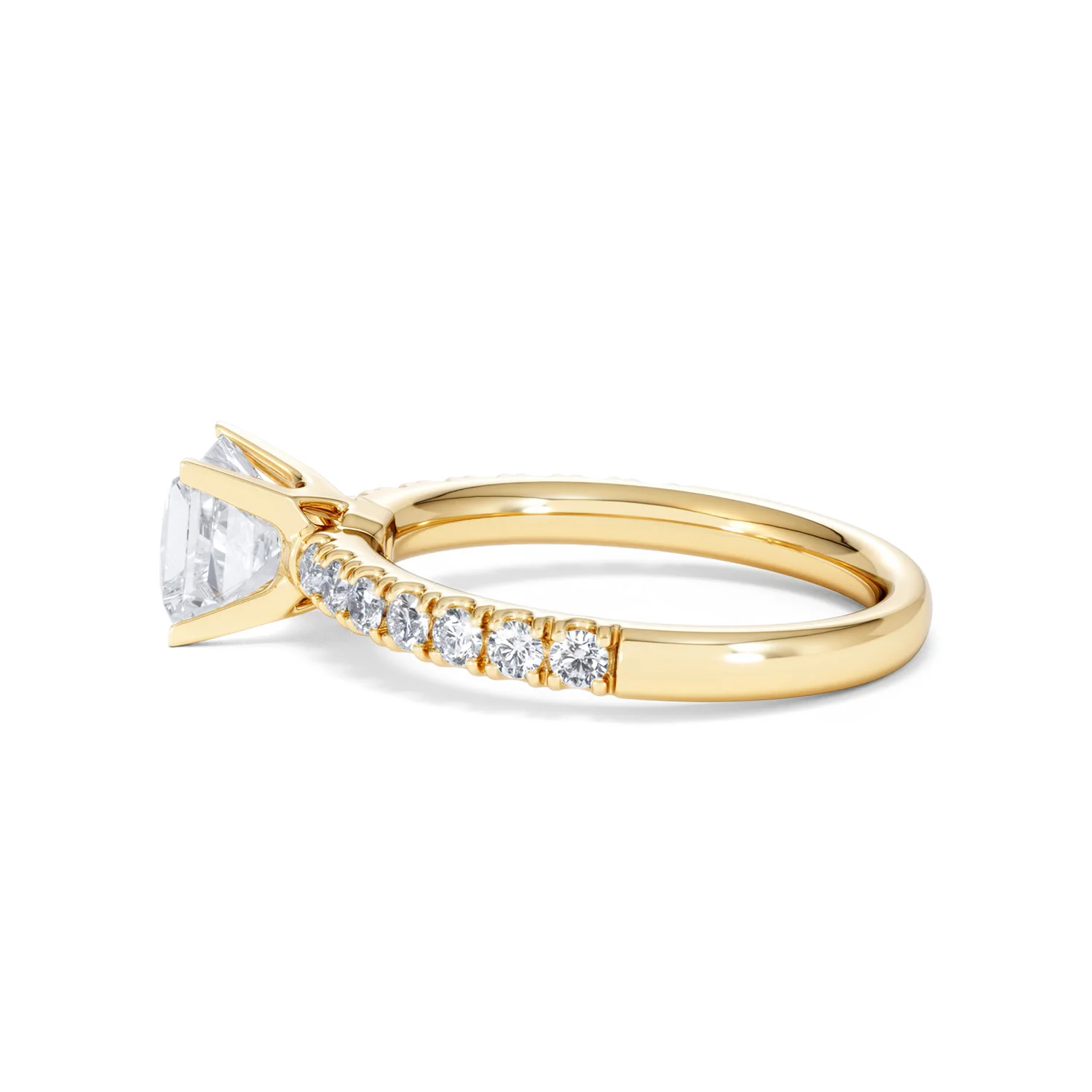 Katerina GIA Princess Diamond Engagement Ring 18K Gold 1.55ct G/SI2 - Image 66