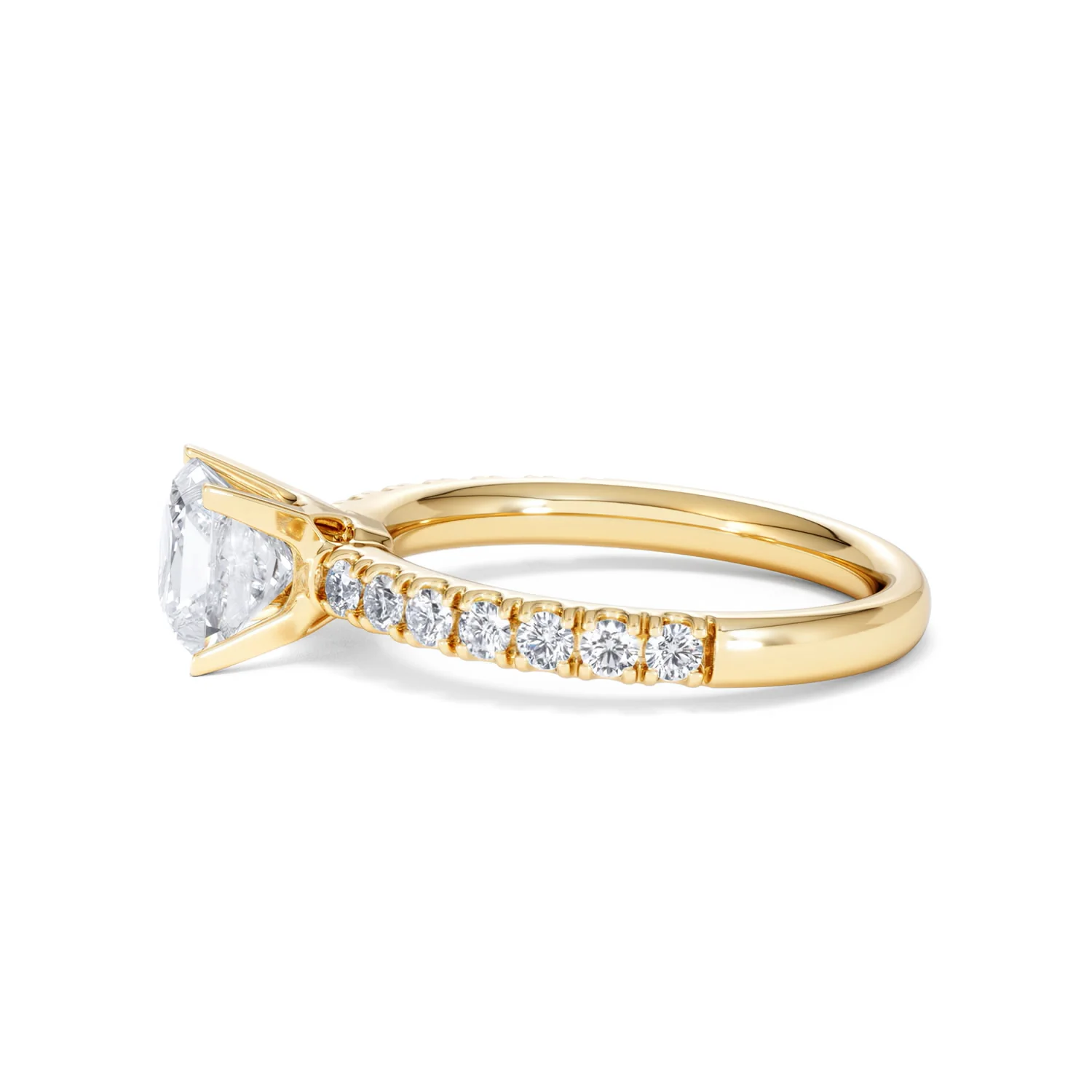 Katerina GIA Princess Diamond Engagement Ring 18K Gold 1.55ct G/SI2 - Image 70