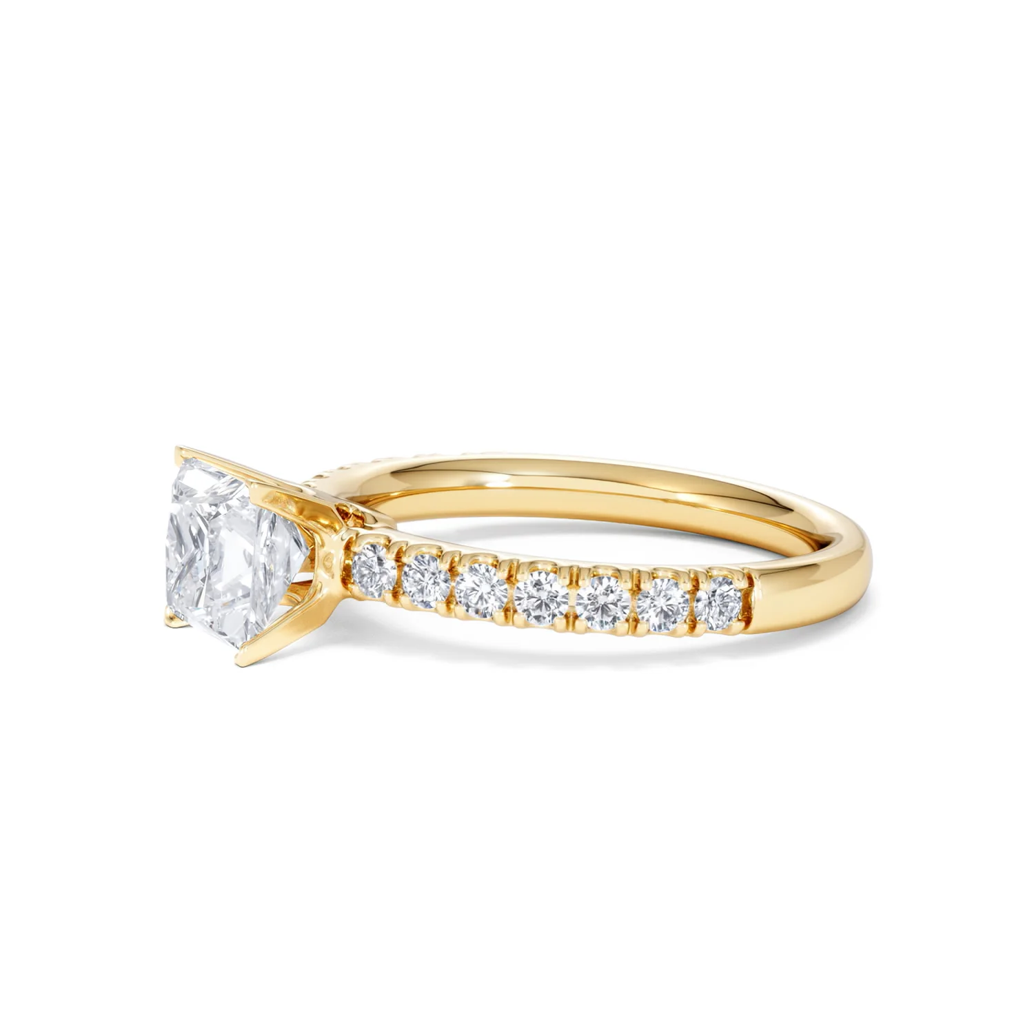 Katerina GIA Princess Diamond Engagement Ring 18K Gold 1.55ct G/SI2 - Image 74