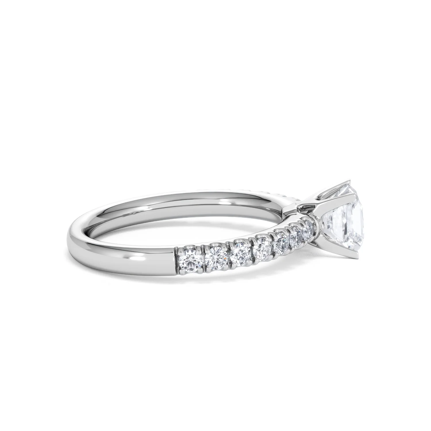 Katerina GIA Princess Diamond Engagement Ring 18KW Gold 1.15ct G/SI2 - Image 32
