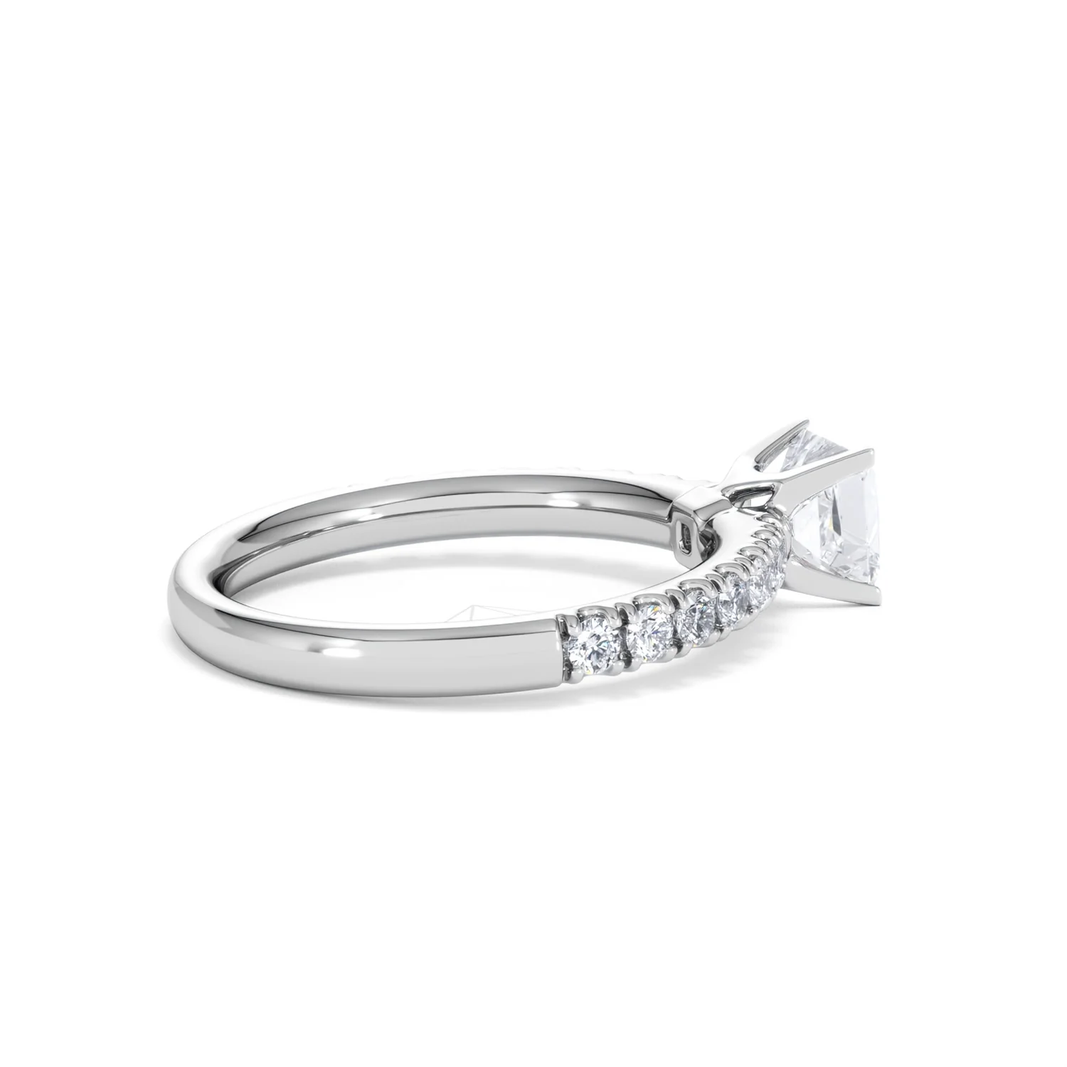 Katerina GIA Princess Diamond Engagement Ring 18KW Gold 1.15ct G/SI2 - Image 37