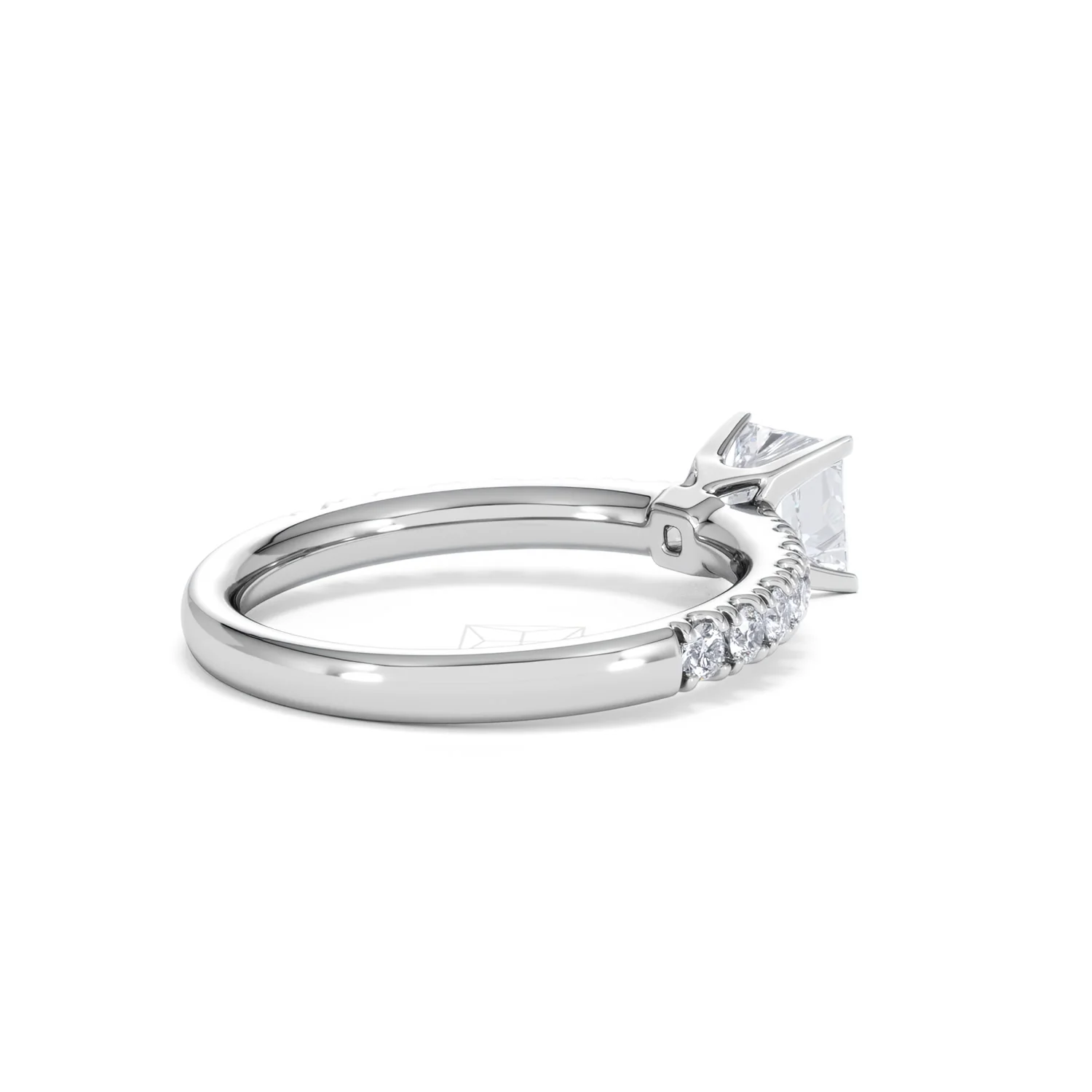 Katerina GIA Princess Diamond Engagement Ring 18KW Gold 1.15ct G/SI2 - Image 41