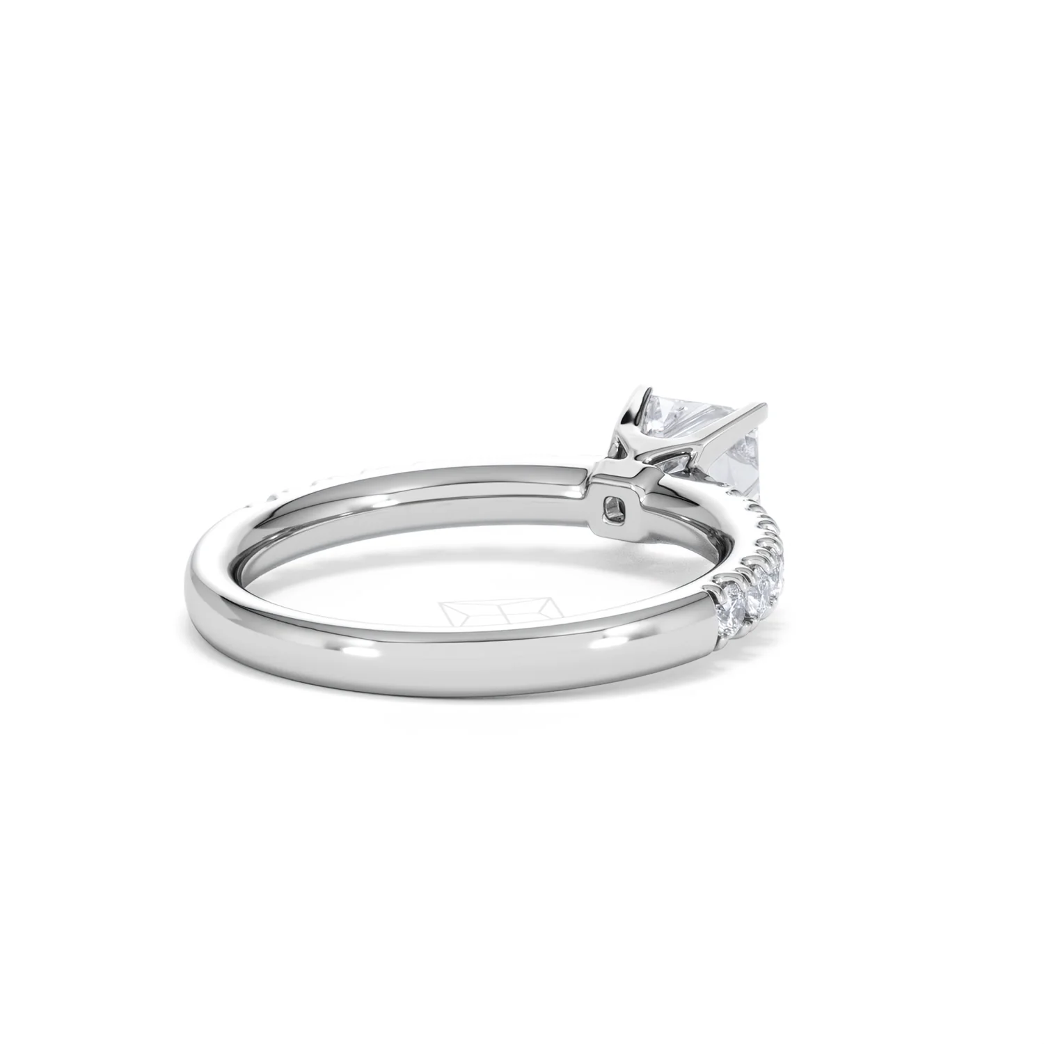 Katerina GIA Princess Diamond Engagement Ring 18KW Gold 1.15ct G/SI2 - Image 44