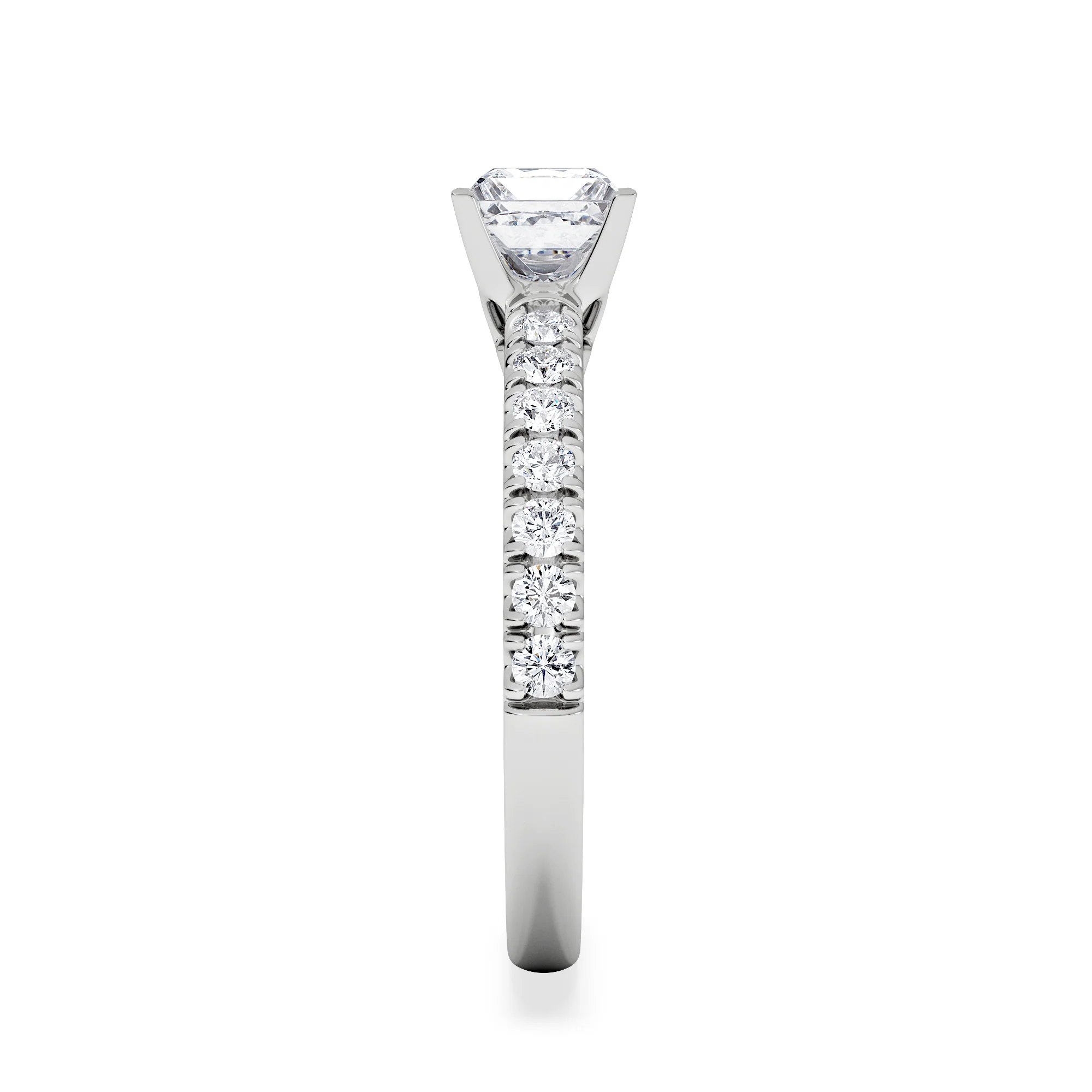 Katerina GIA Princess Diamond Engagement Ring 18KW Gold 1.15ct G/SI2 - Image 5