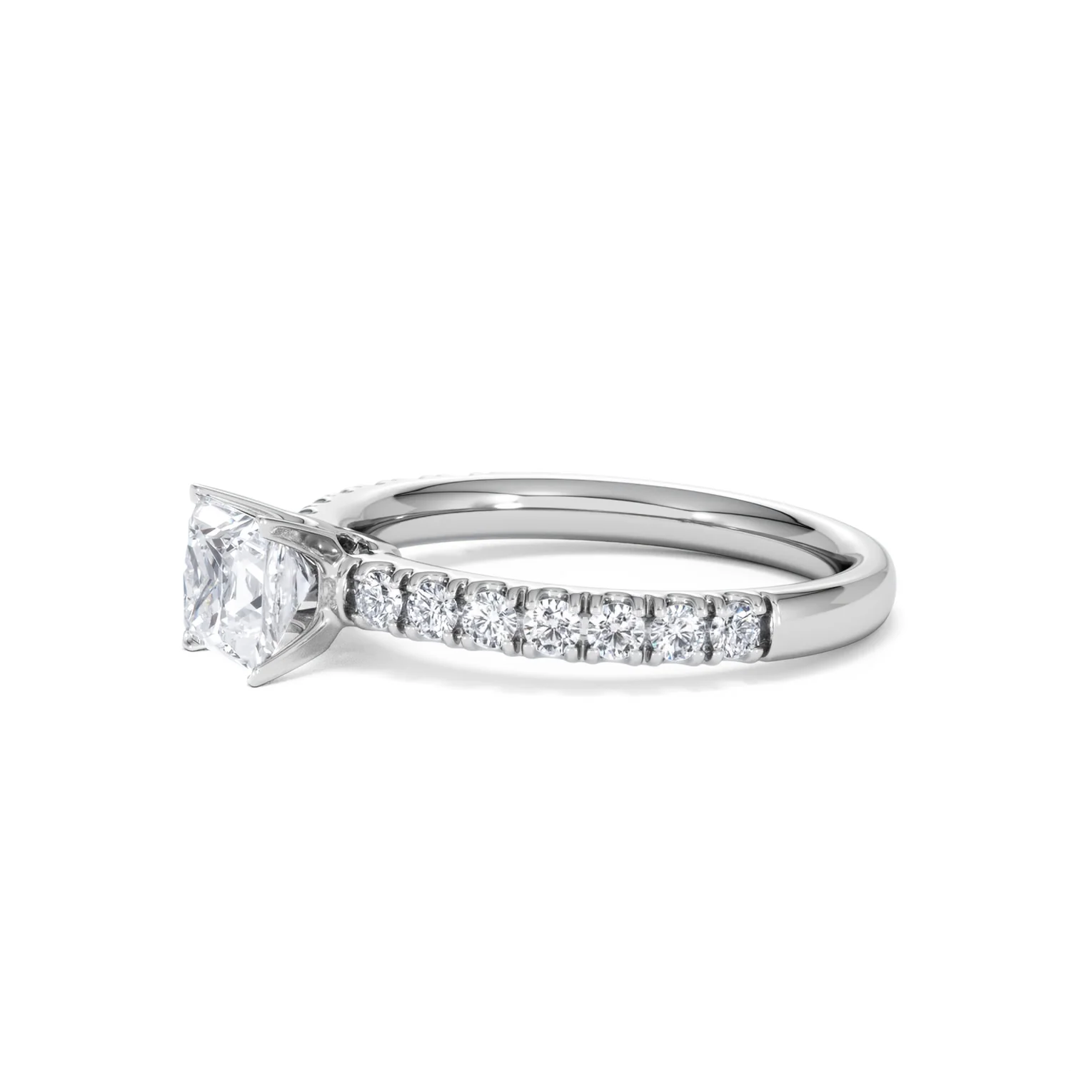 Katerina GIA Princess Diamond Engagement Ring 18KW Gold 1.15ct G/SI2 - Image 78