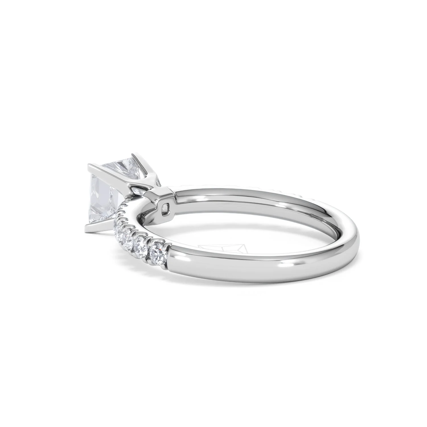 Katerina GIA Princess Diamond Engagement Ring 18KW Gold 1.55ct G/SI2 - Image 59