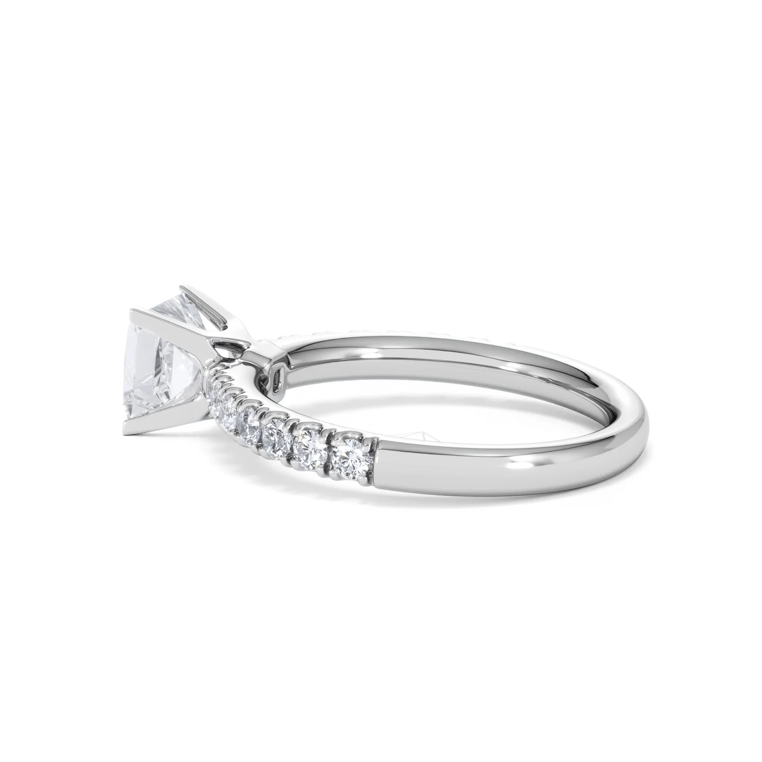Katerina GIA Princess Diamond Engagement Ring 18KW Gold 1.55ct G/SI2 - Image 63