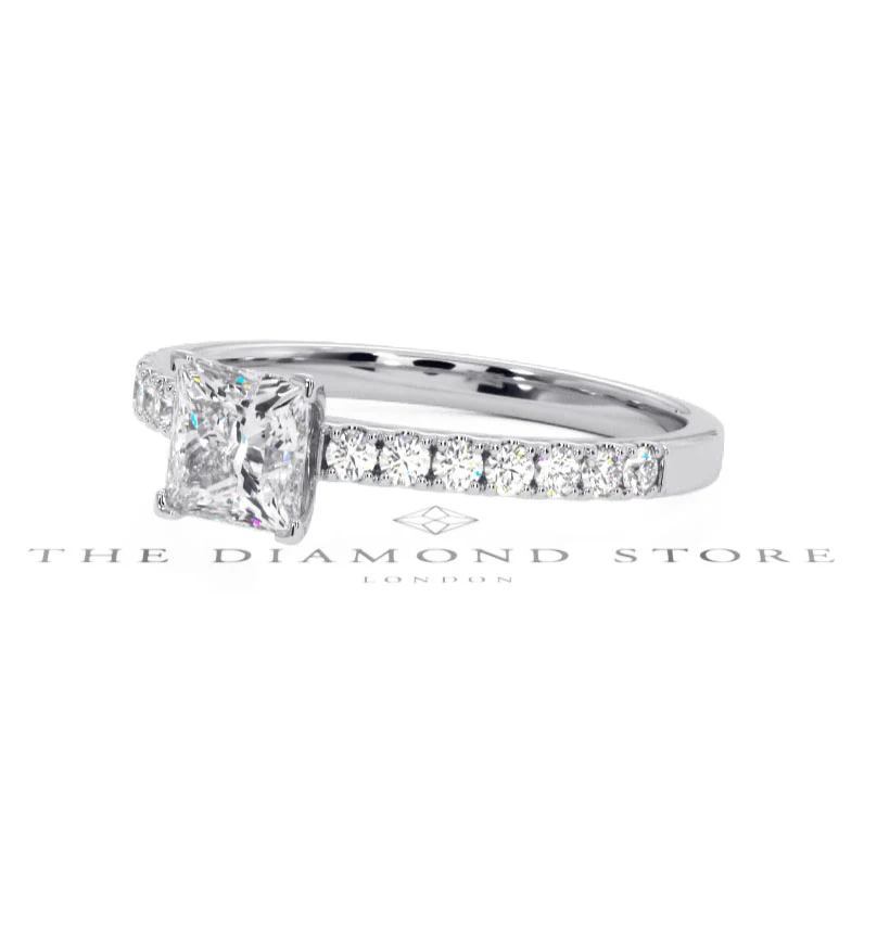 Katerina GIA Princess Diamond Engagement Ring Platinum 1.15ct G/SI2 - Image 161