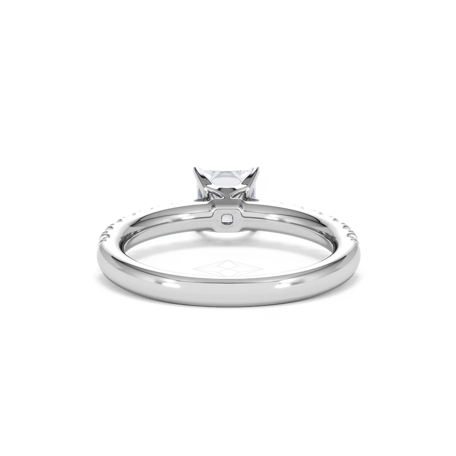 Katerina GIA Princess Diamond Engagement Ring Platinum 1.15ct G/SI2 - Image 52