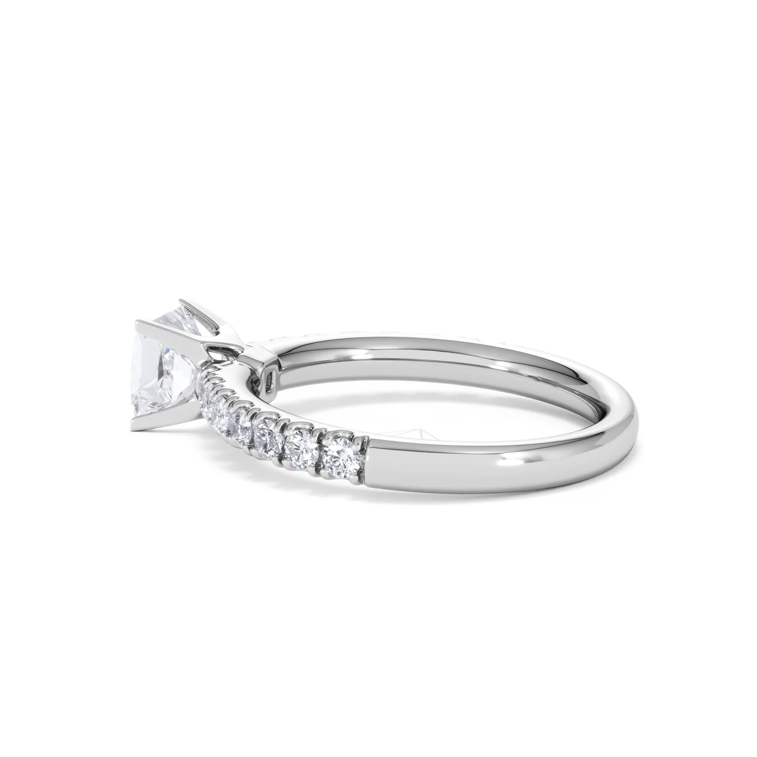 Katerina GIA Princess Diamond Engagement Ring Platinum 1.15ct G/SI2 - Image 67