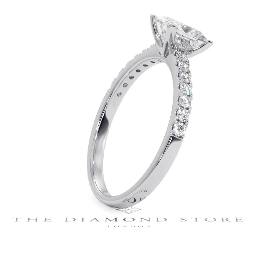 Katerina GIA Princess Diamond Engagement Ring Platinum 1.50ct G/SI2 - Image 113