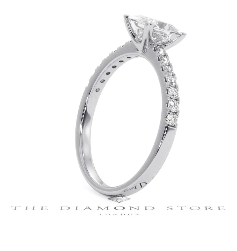 Katerina GIA Princess Diamond Engagement Ring Platinum 1.50ct G/VS1 - Image 115