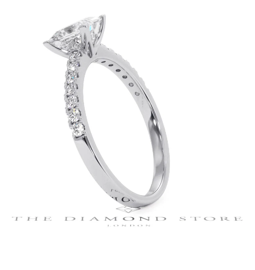 Katerina GIA Princess Diamond Engagement Ring Platinum 1.50ct G/VS1 - Image 143