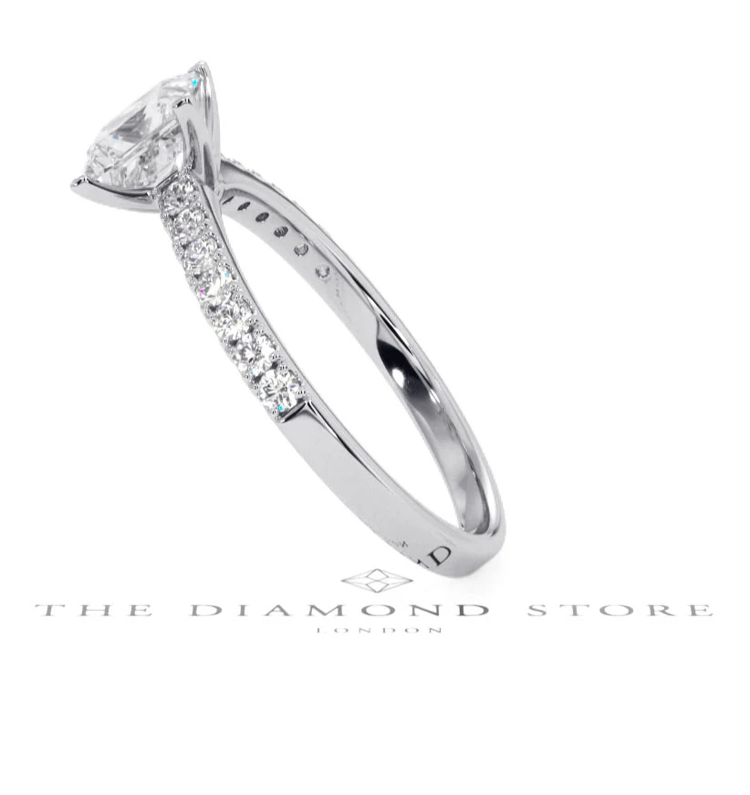 Katerina GIA Princess Diamond Engagement Ring Platinum 1.50ct G/VS1 - Image 147