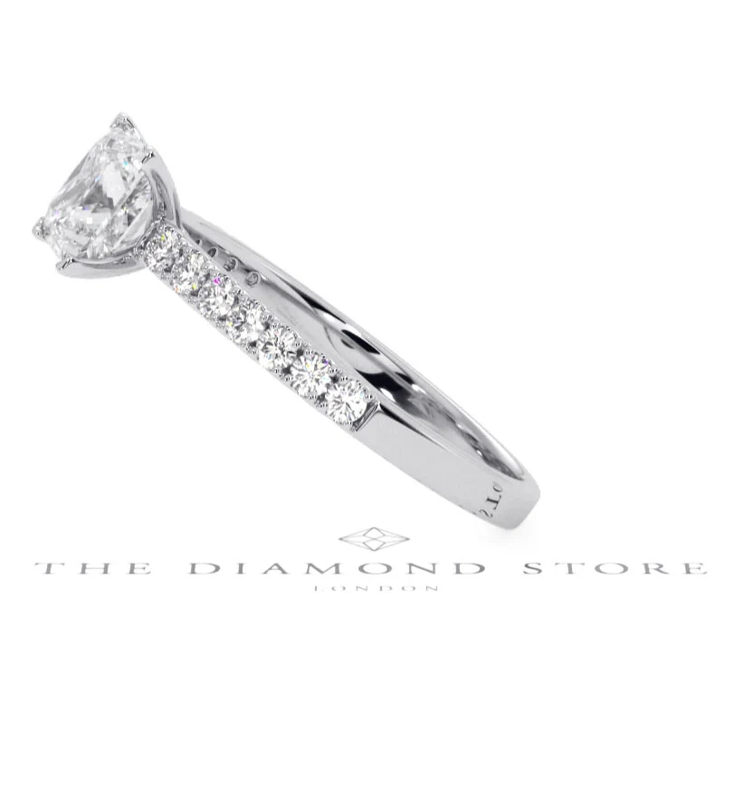 Katerina GIA Princess Diamond Engagement Ring Platinum 1.50ct G/VS1 - Image 151